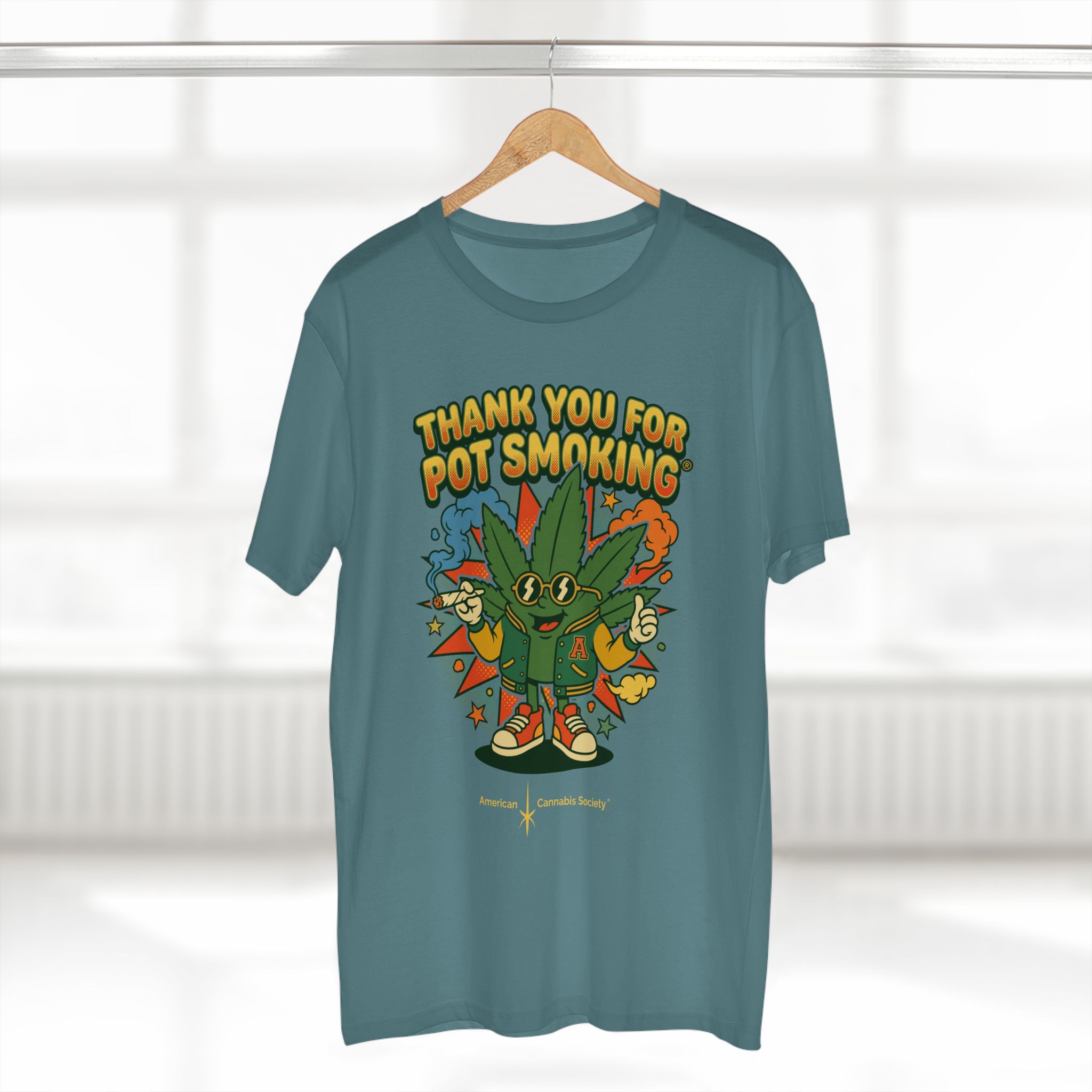 Thank You for Pot Smoking® T-Shirt — Retro Cannabis Graphic Tee - Image 48