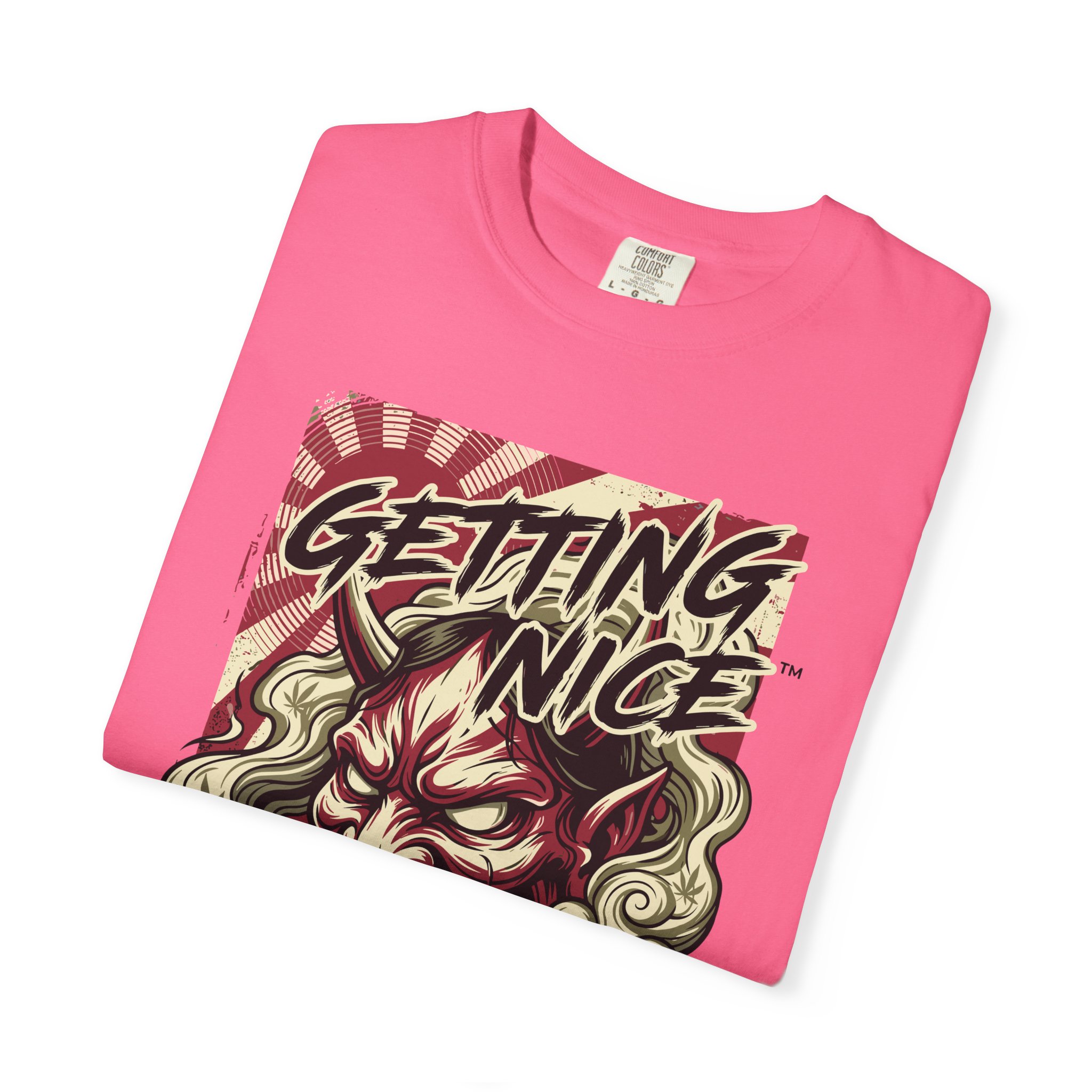 Getting Nice™ Oni Graphic T-Shirt — Japanese Demon Streetwear Tee - Image 43