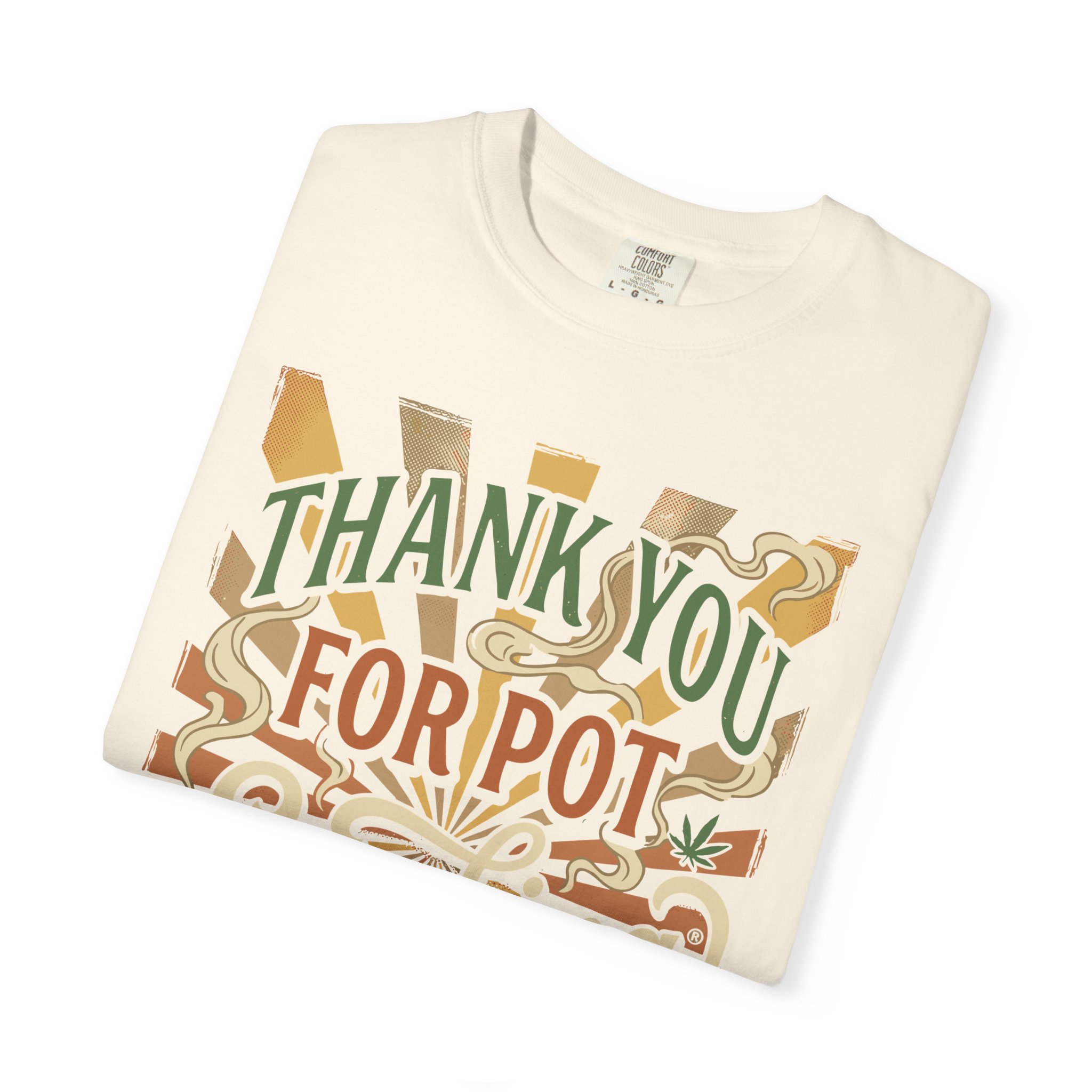 Thank You For Pot Smoking® T-Shirt — Vintage Cannabis Graphic Tee - Image 15