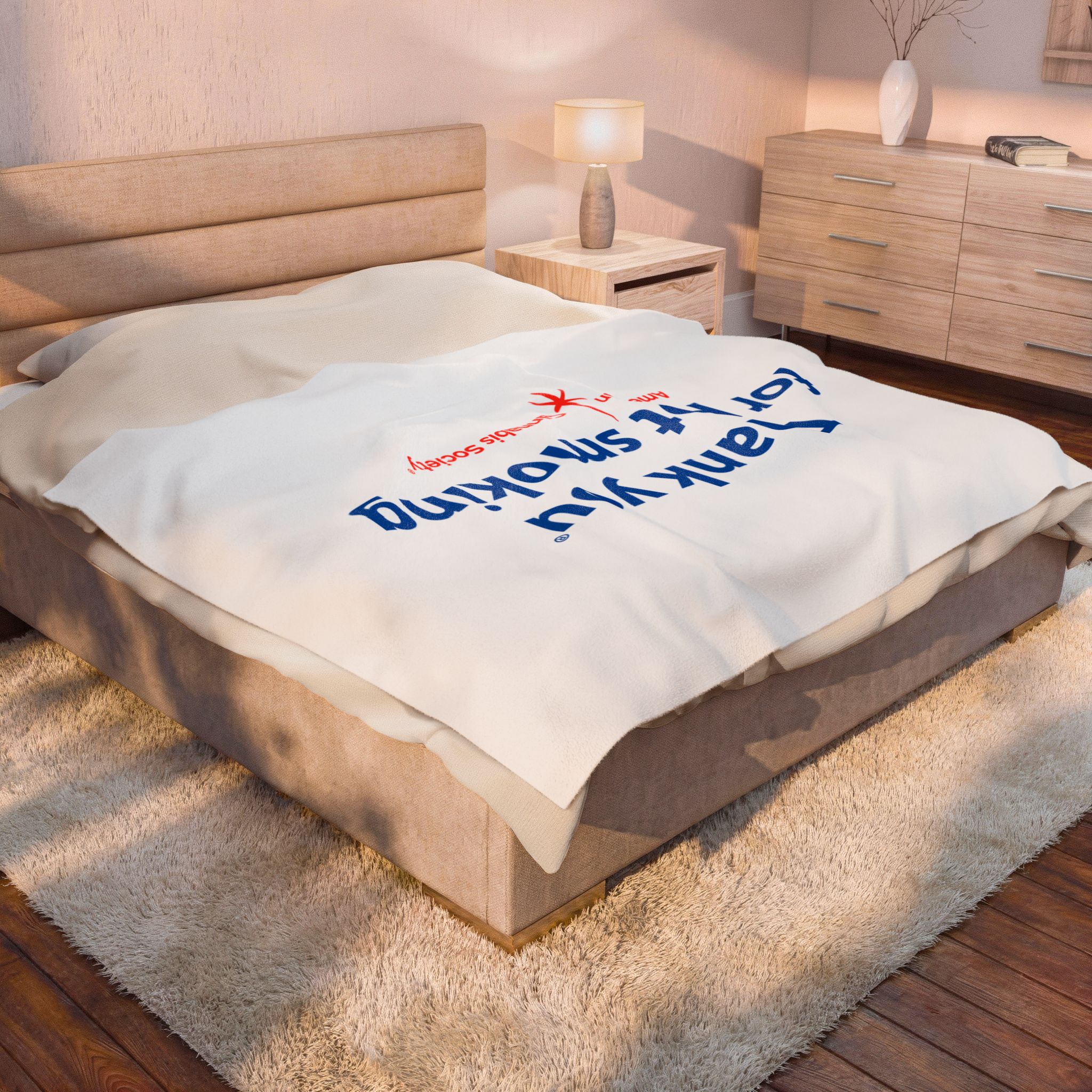Thank You for Pot Smoking® Throw Blanket | ACS® Approved | THC Factor - Image 8