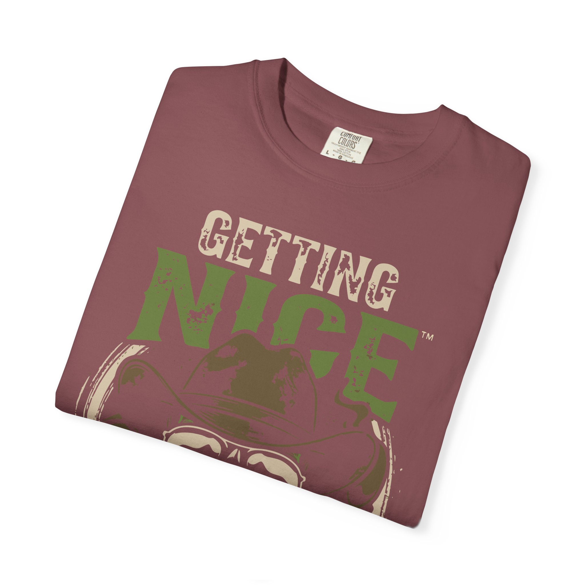 Getting Nice Skull Cowboy T-Shirt — Retro Western Graphic Tee - Image 15