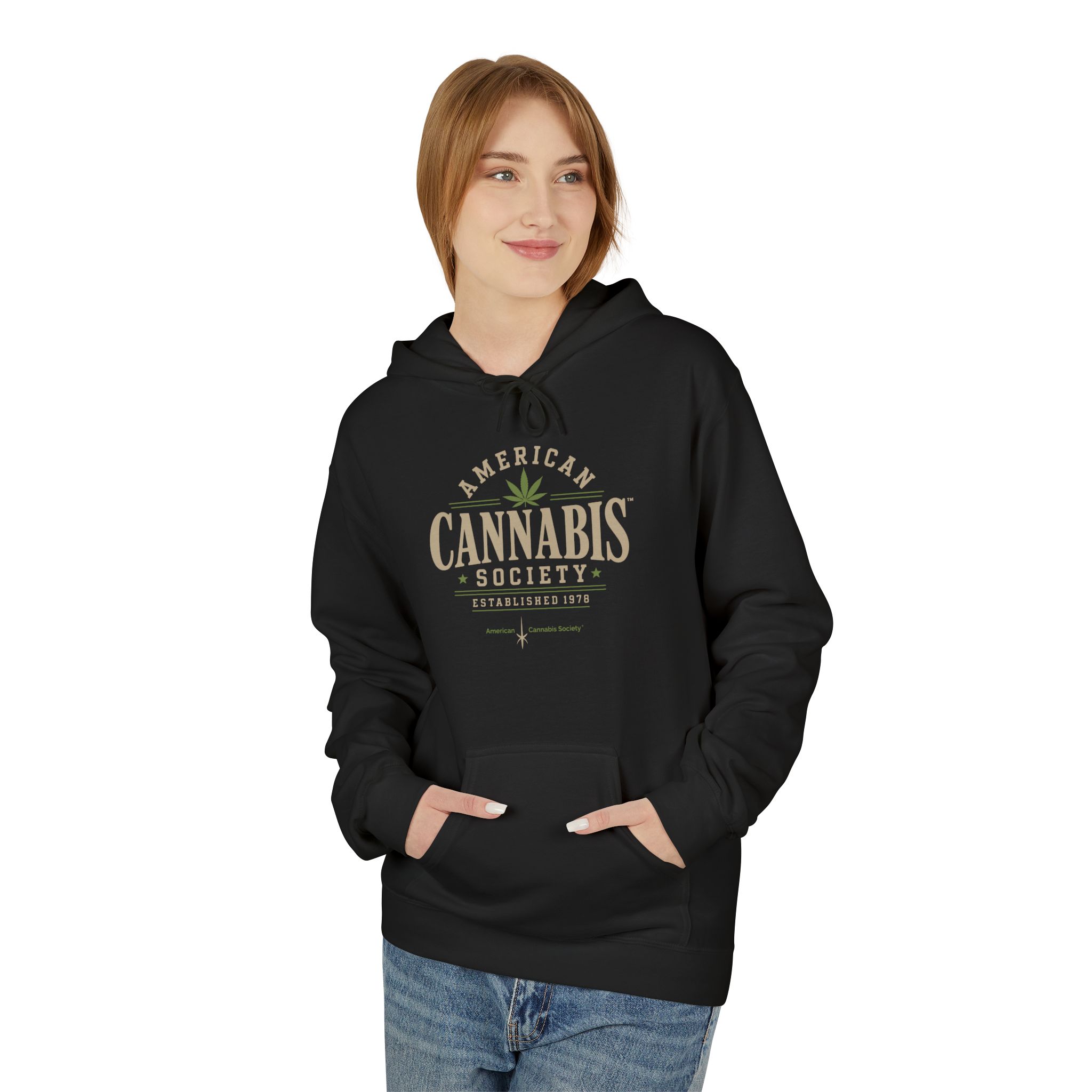 American Cannabis Society® Hoodie – Vintage American Cannabis Graphic Pullover - Image 19