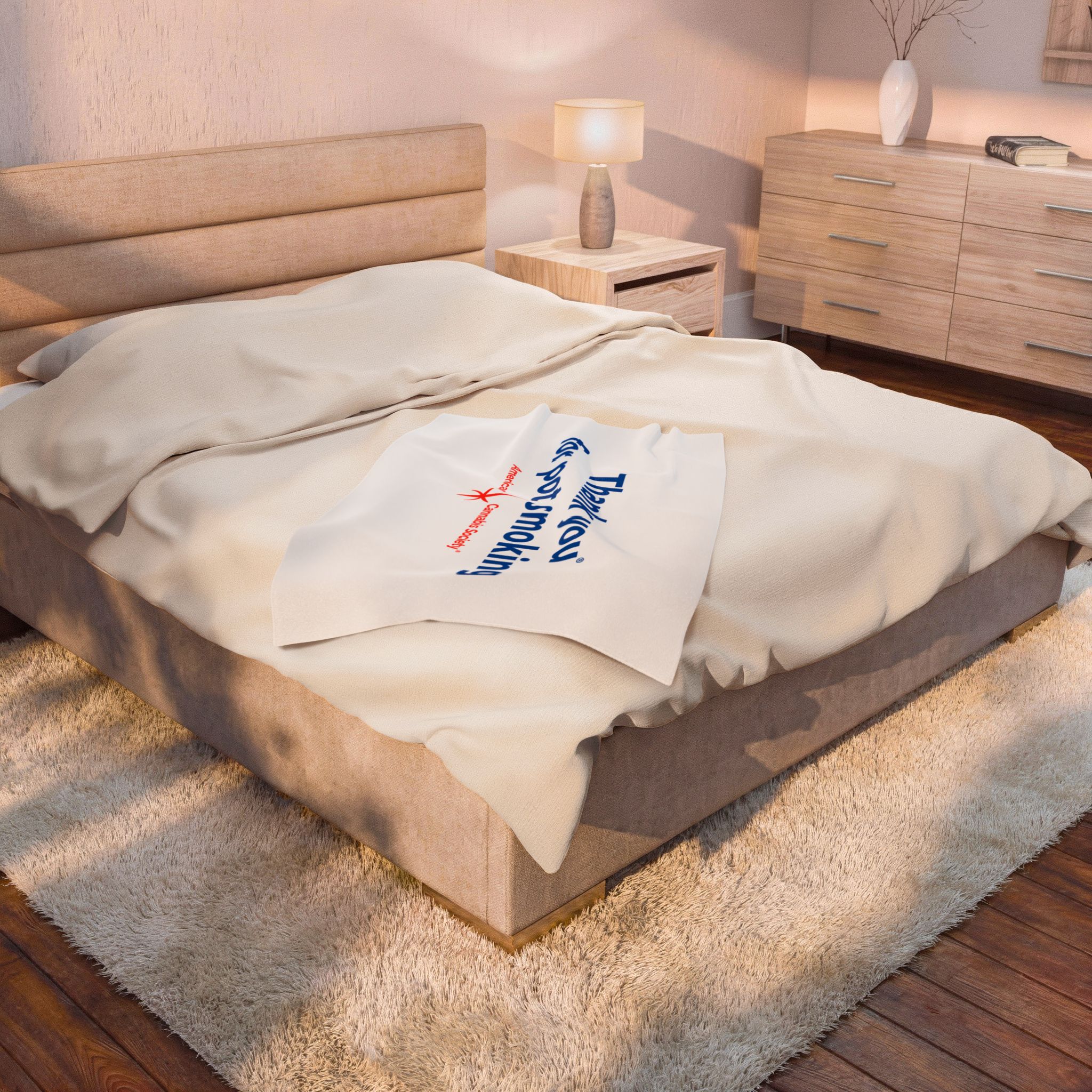 Thank You for Pot Smoking® Throw Blanket | ACS® Approved | THC Factor - Image 12