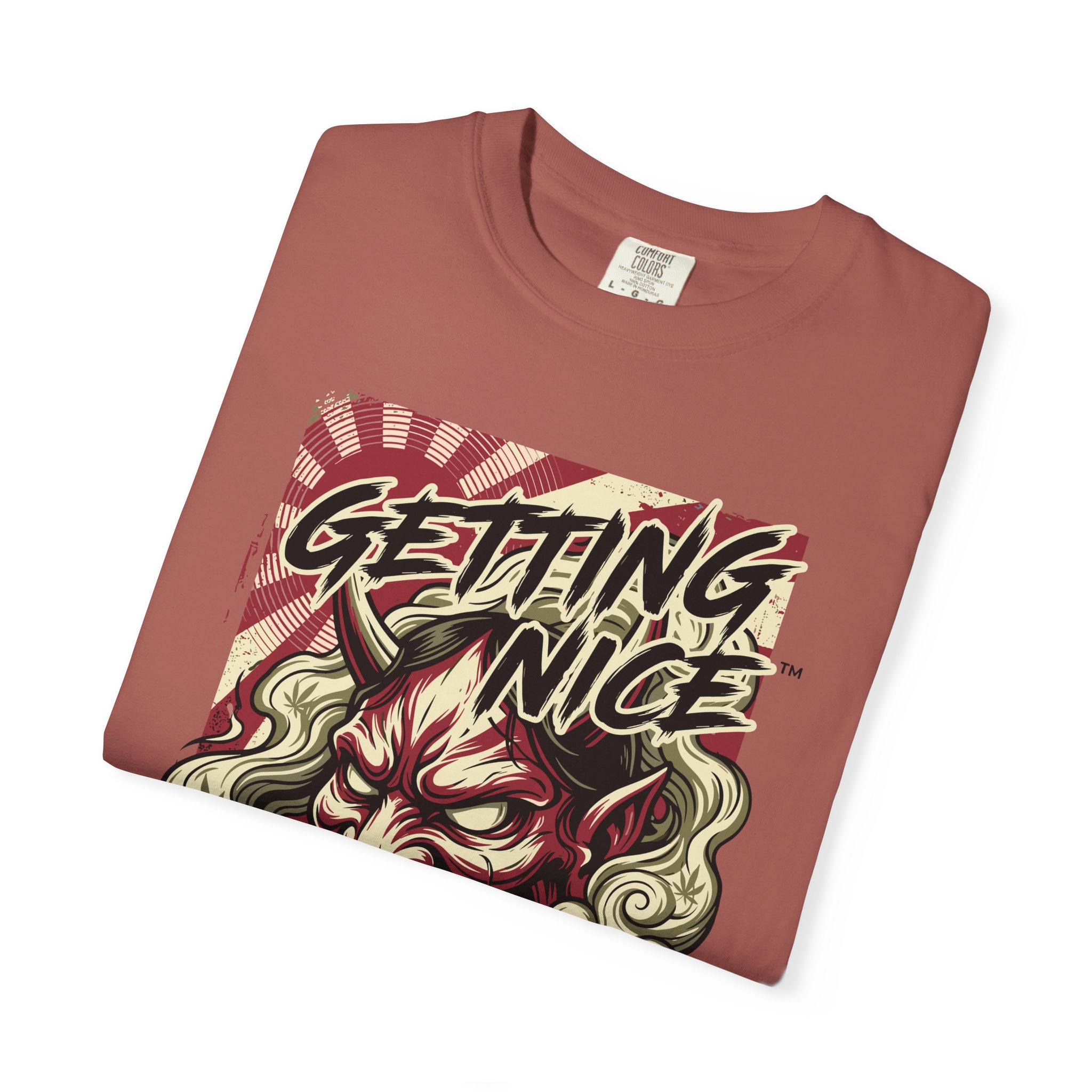 Getting Nice™ Oni Graphic T-Shirt — Japanese Demon Streetwear Tee - Image 59
