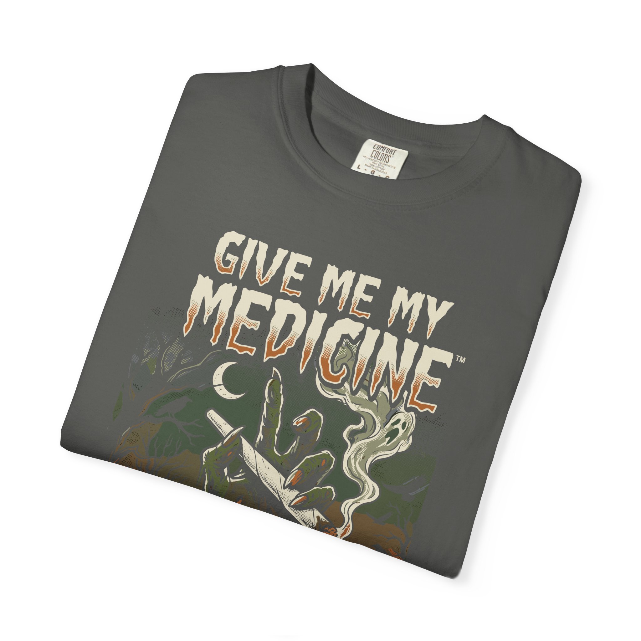 Give Me My Medicine™ Retro Horror Surf Band Tee - Image 27