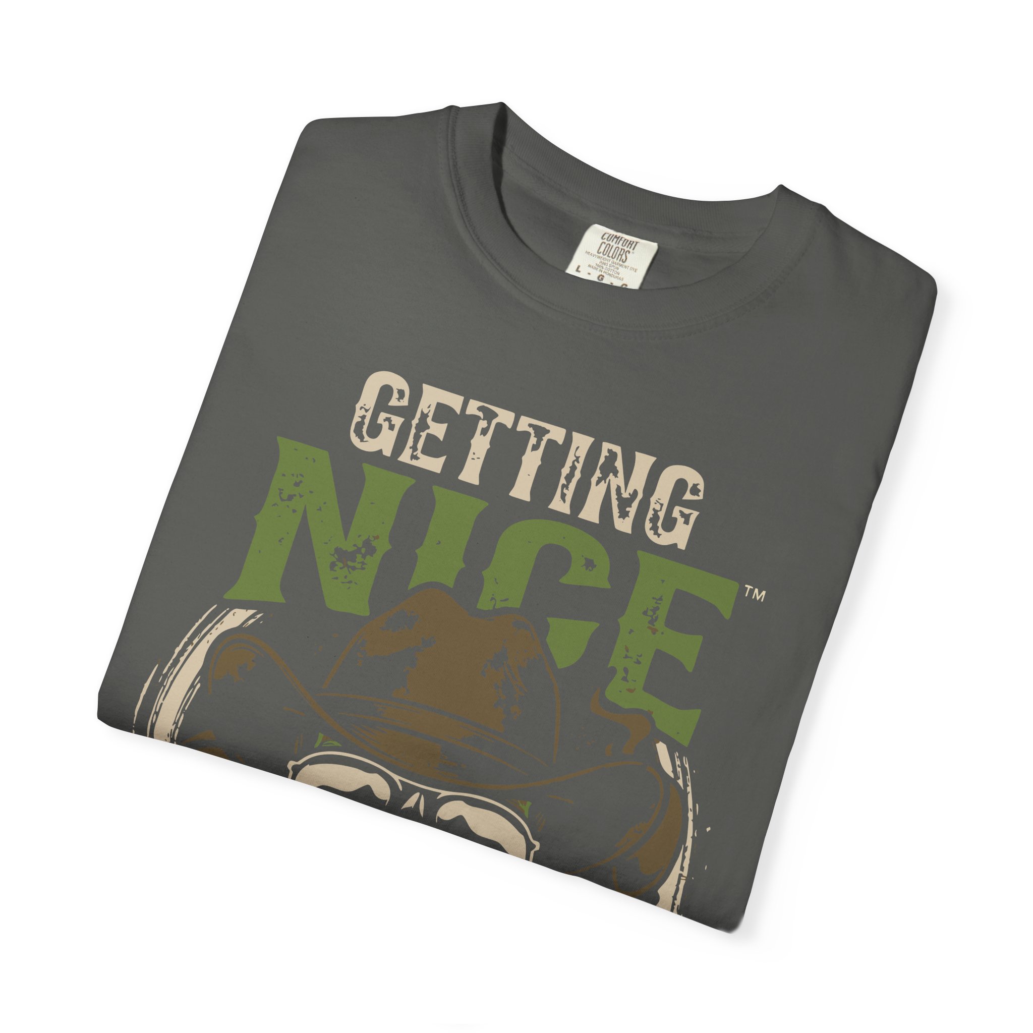 Getting Nice Skull Cowboy T-Shirt — Retro Western Graphic Tee - Image 31