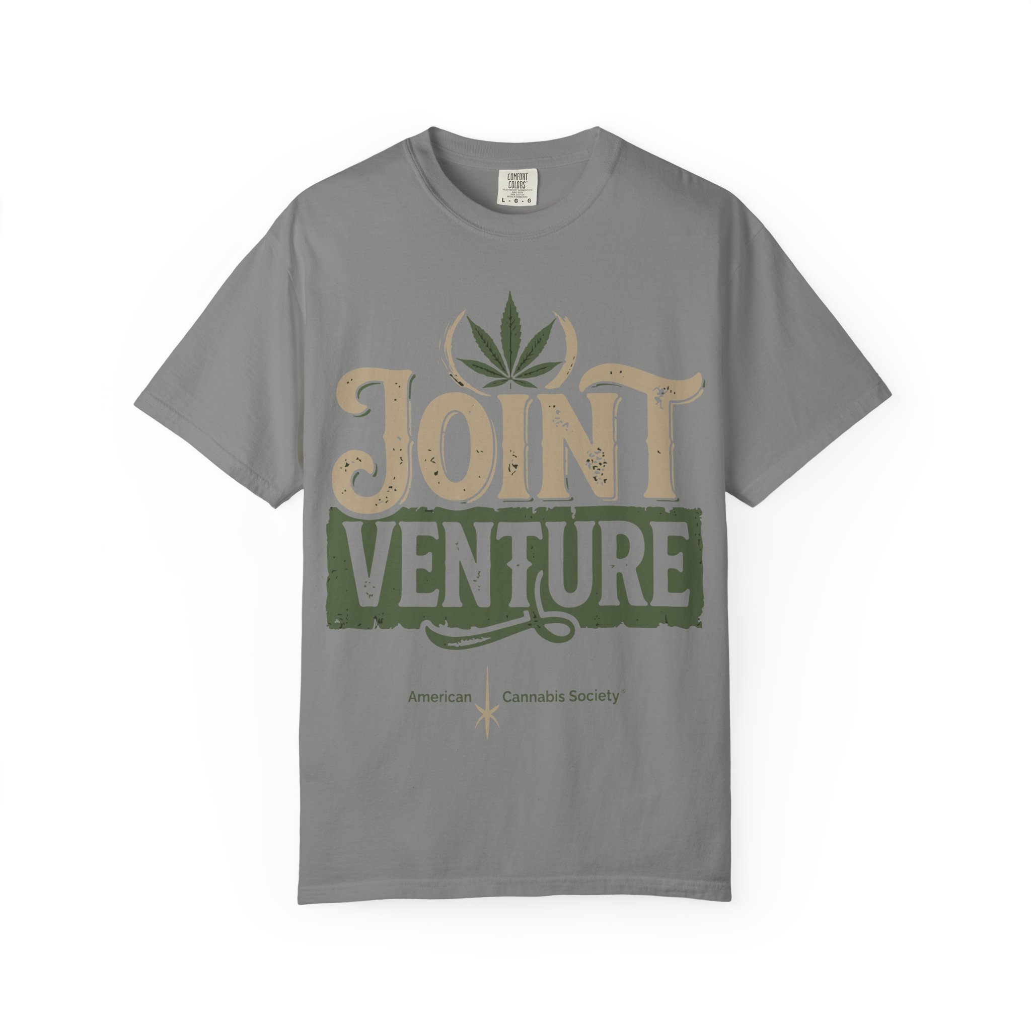 American Cannabis Society® Joint Venture T-Shirt — Cannabis Leaf Vintage Graphic Tee - Image 41