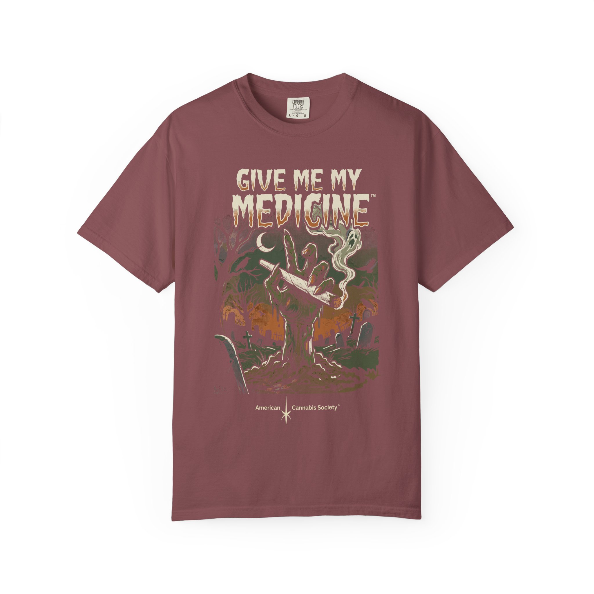 Give Me My Medicine™ Retro Horror Surf Band Tee - Image 13