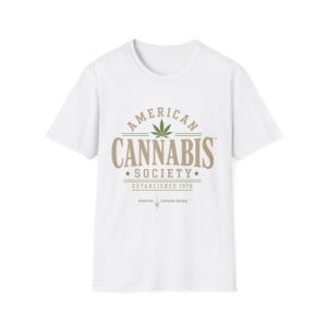 American Cannabis Society® T-Shirt — American Cannabis Society® Vintage Logo Tee