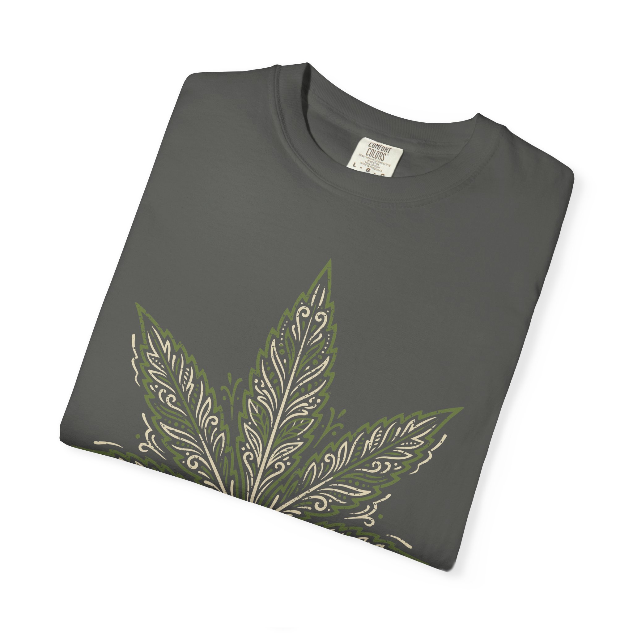 Cannabis Leaf Graphic T-Shirt – American Cannabis Society® Minimal Tee - Image 31