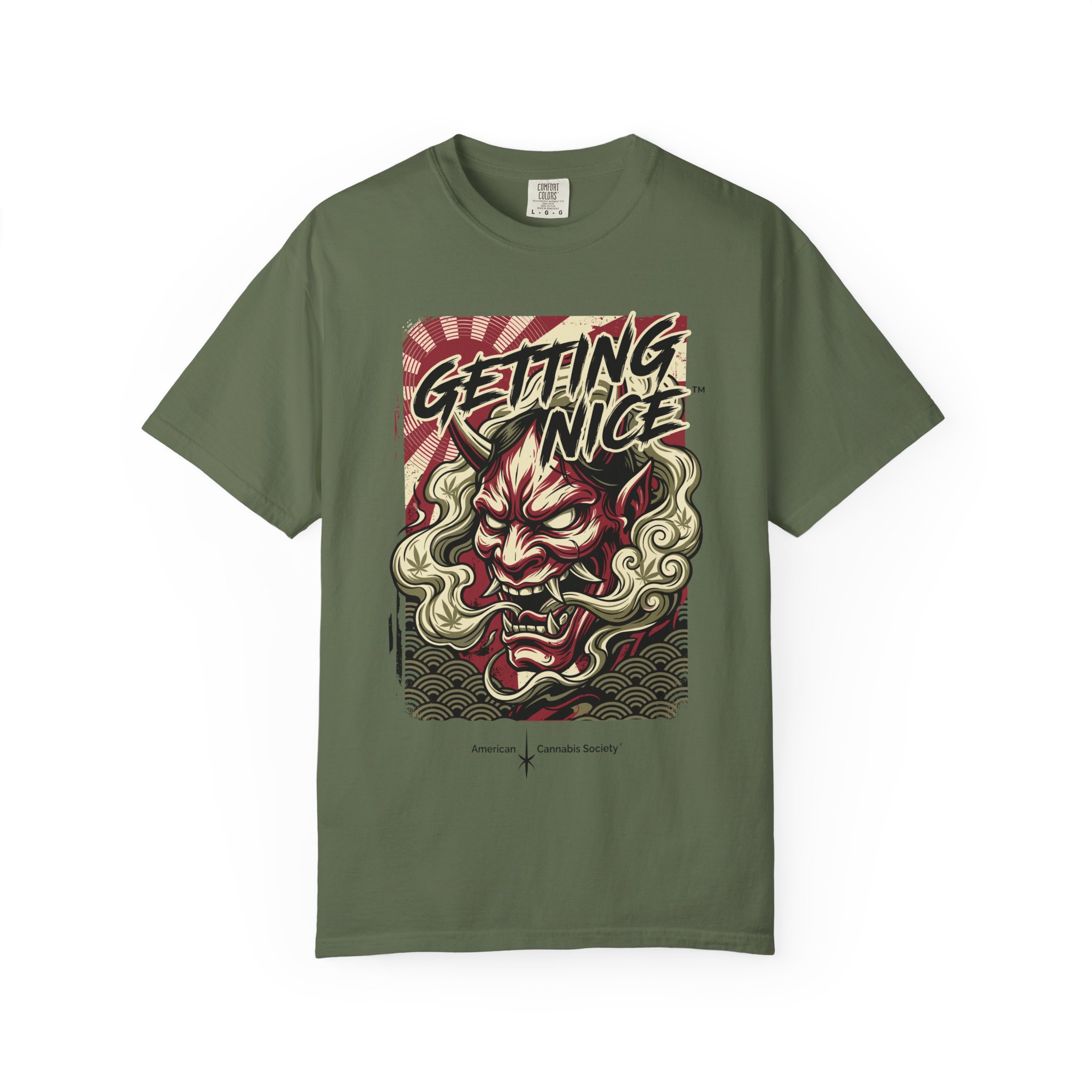 Getting Nice™ Oni Graphic T-Shirt — Japanese Demon Streetwear Tee - Image 21