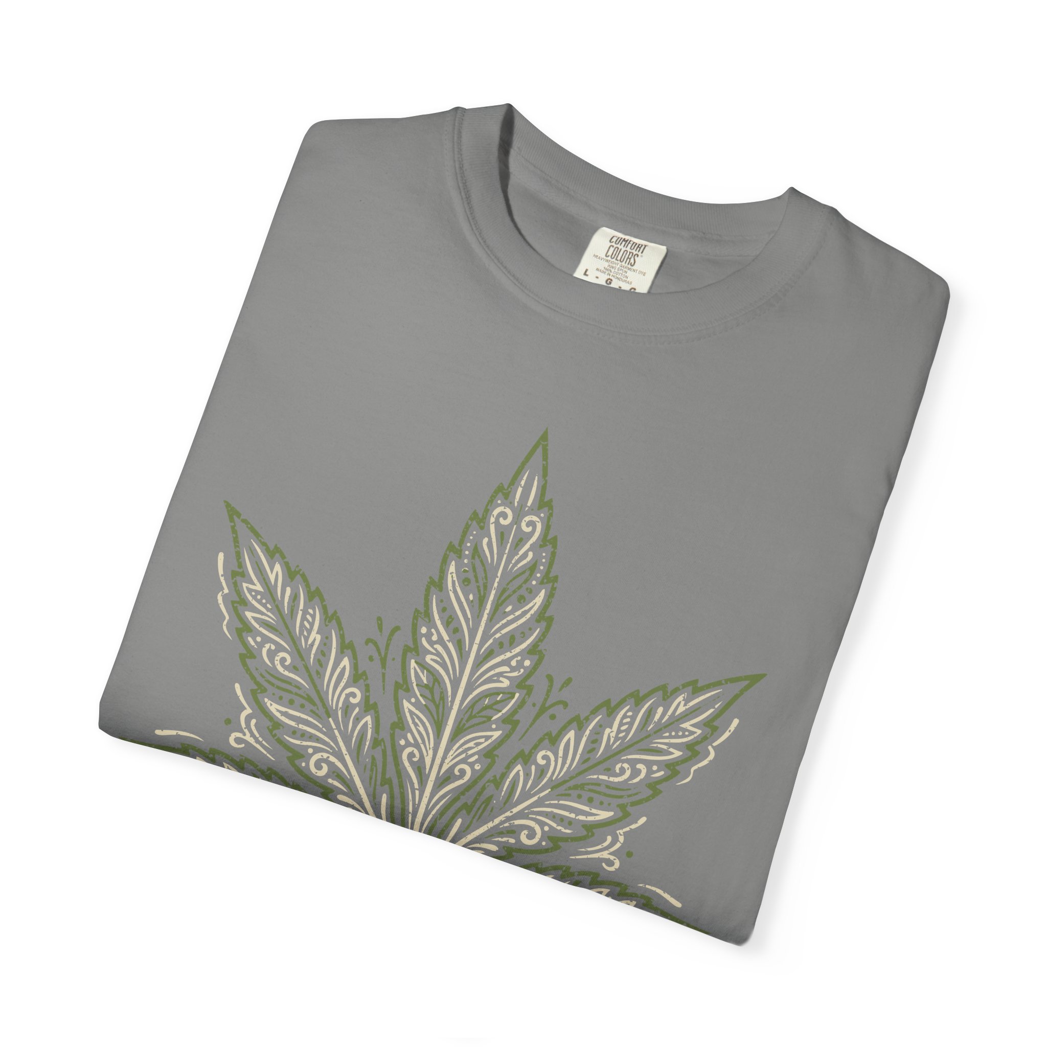 Cannabis Leaf Graphic T-Shirt – American Cannabis Society® Minimal Tee - Image 43