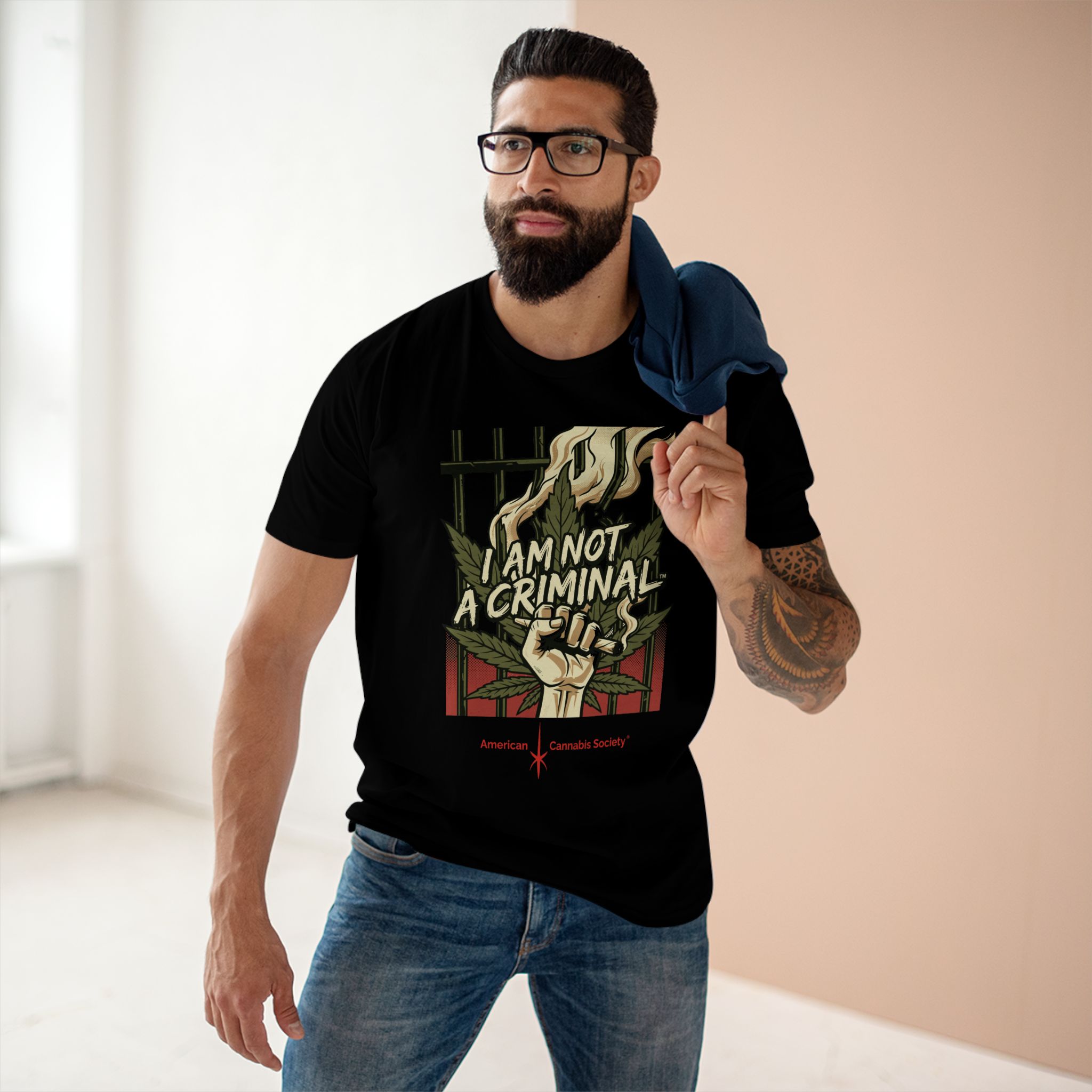 I Am Not a Criminal™ Tee – Cannabis Rights Protest T-Shirt - Image 15