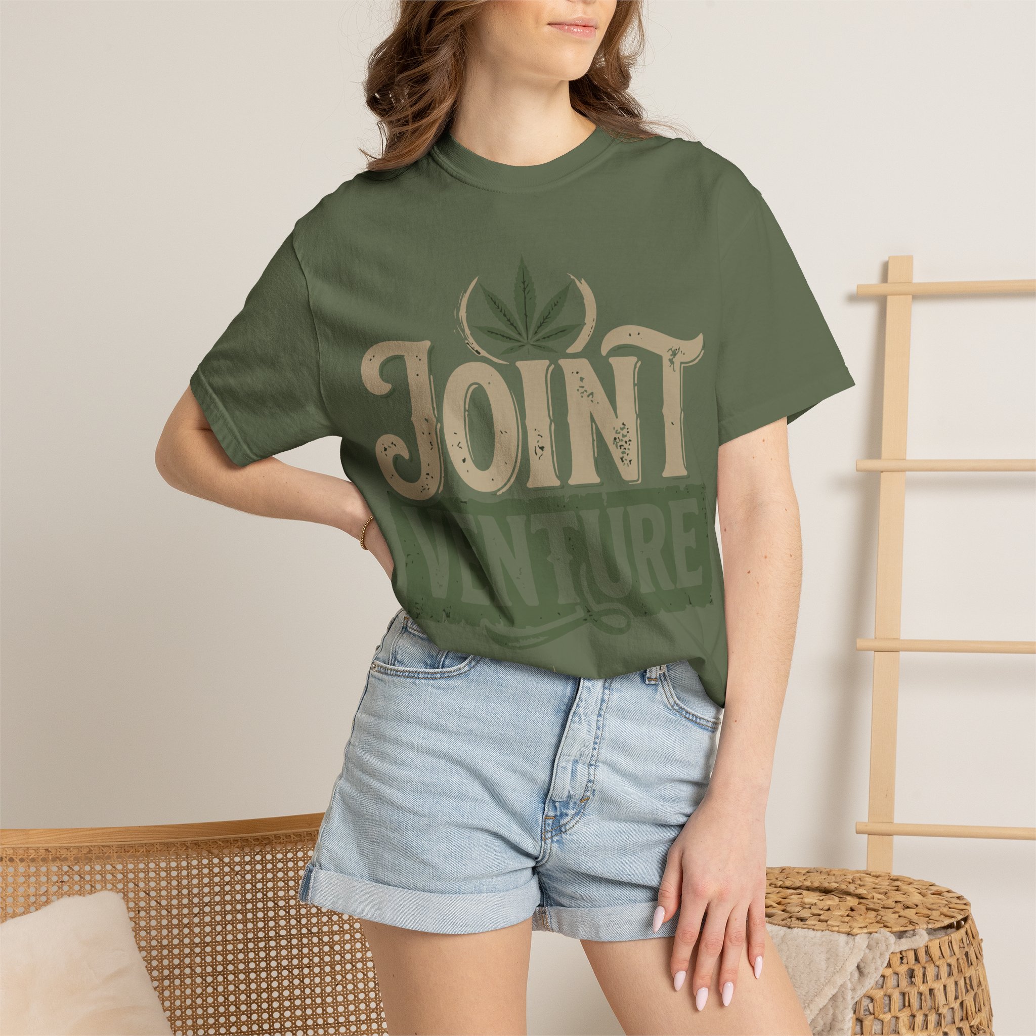American Cannabis Society® Joint Venture T-Shirt — Cannabis Leaf Vintage Graphic Tee - Image 40