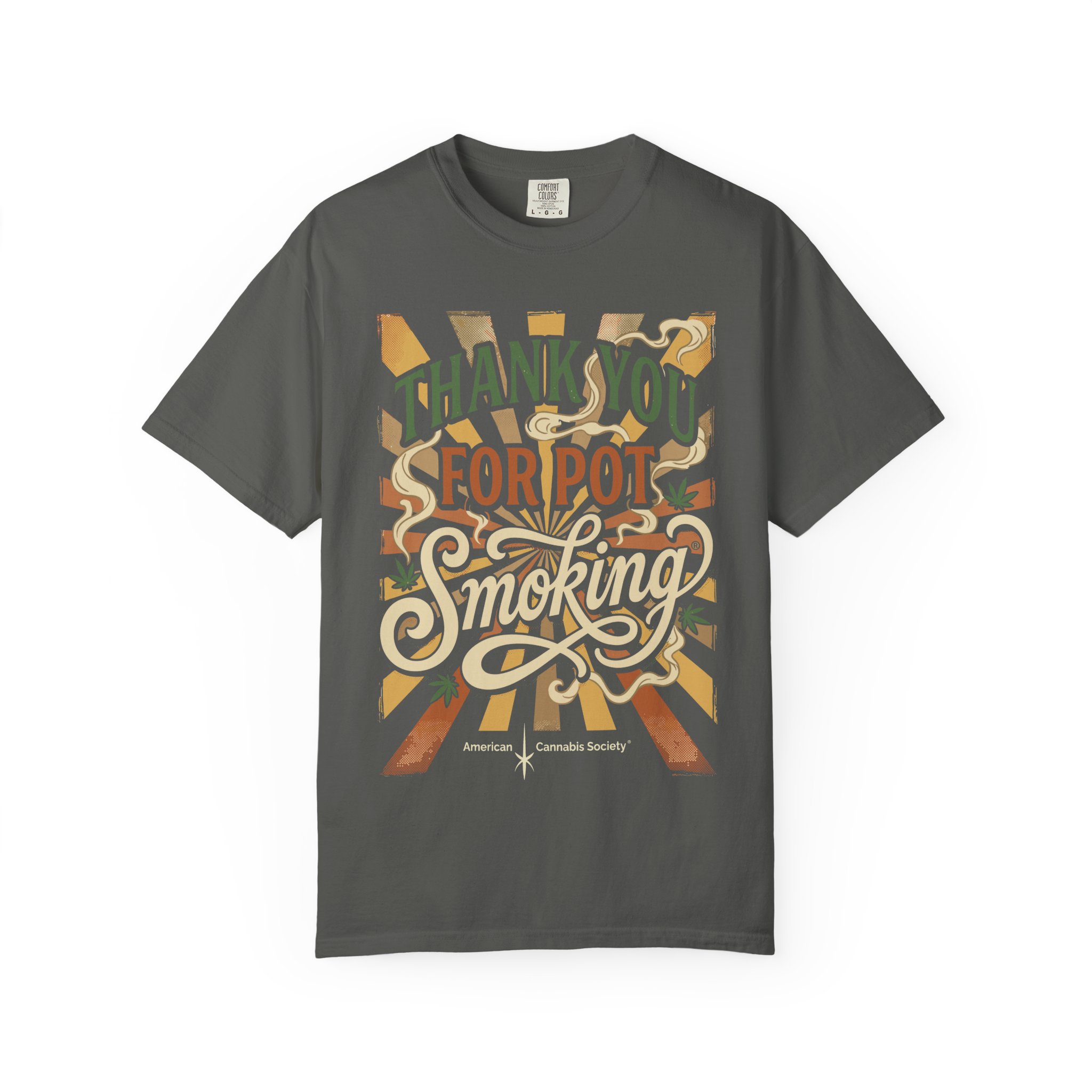Thank You For Pot Smoking® T-Shirt — Vintage Cannabis Graphic Tee - Image 25