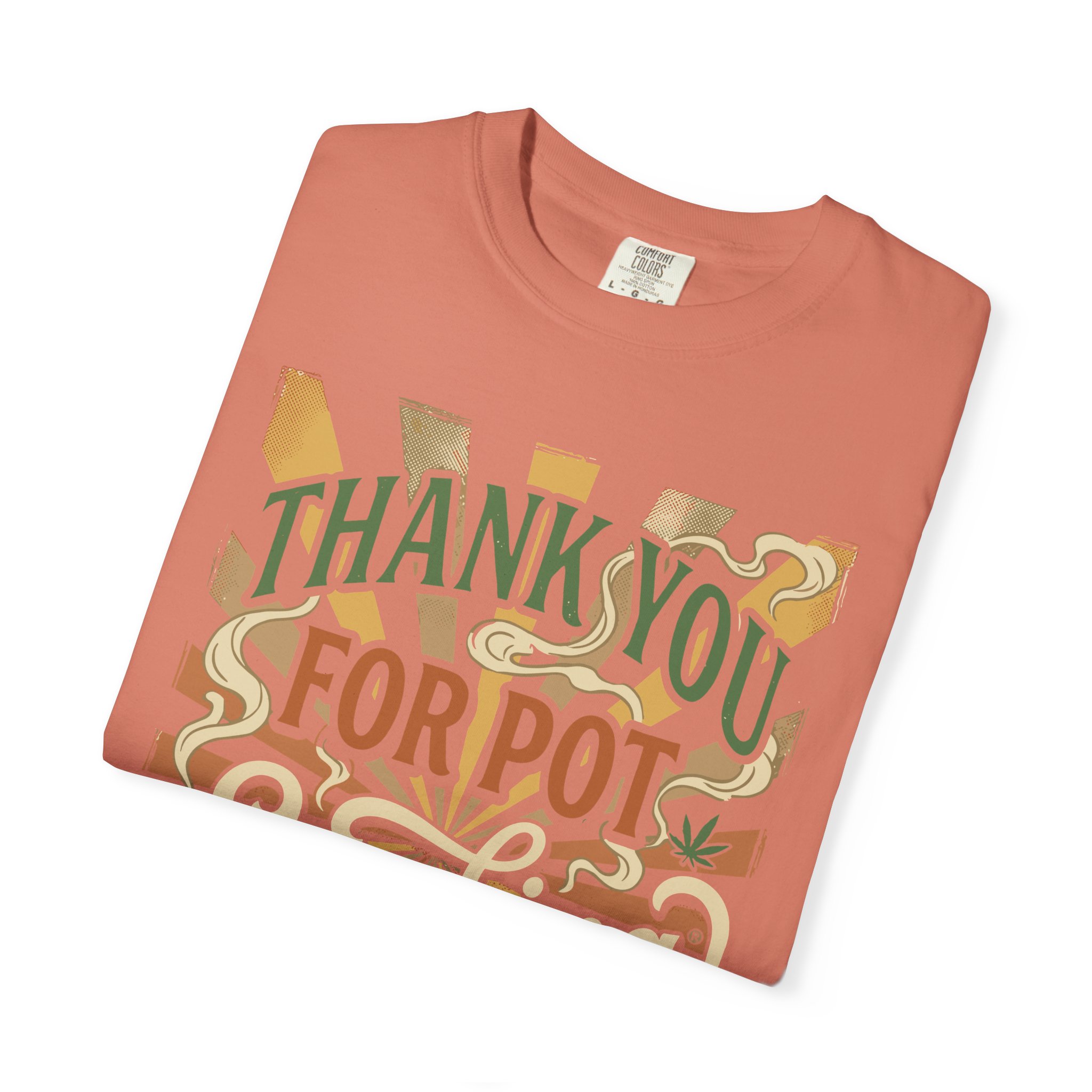 Thank You For Pot Smoking® T-Shirt — Vintage Cannabis Graphic Tee - Image 7