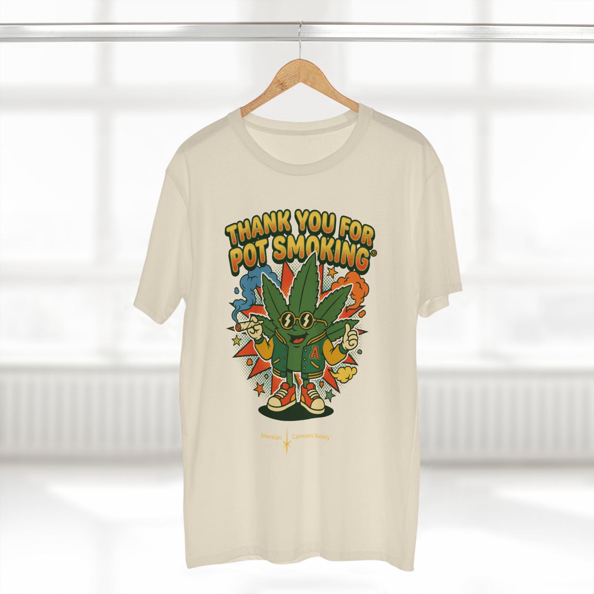 Thank You for Pot Smoking® T-Shirt — Retro Cannabis Graphic Tee - Image 16