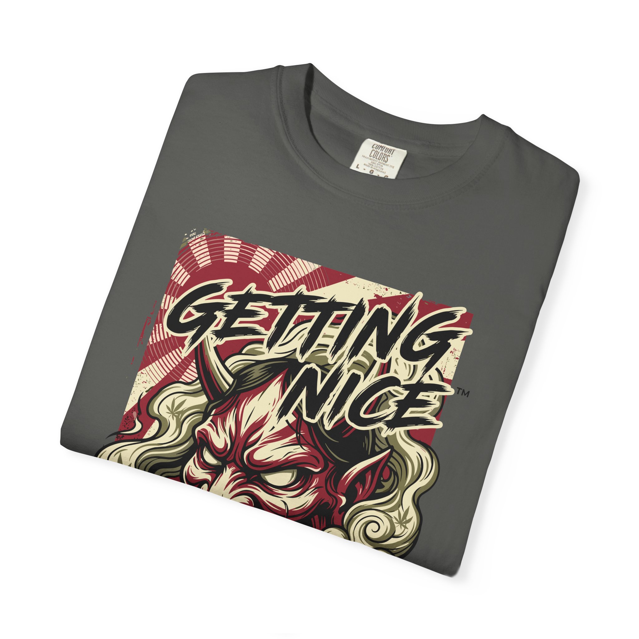 Getting Nice™ Oni Graphic T-Shirt — Japanese Demon Streetwear Tee - Image 15