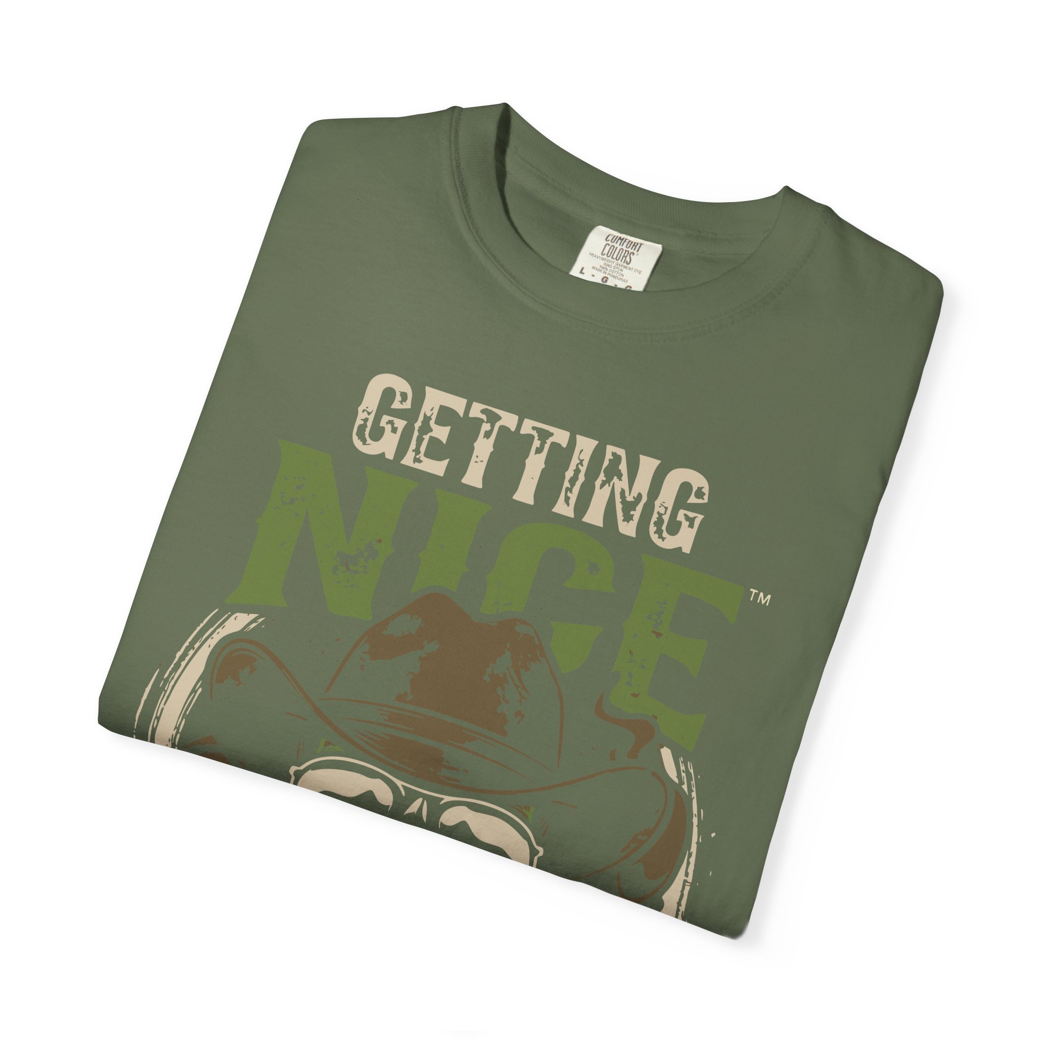 Getting Nice Skull Cowboy T-Shirt — Retro Western Graphic Tee - Image 39