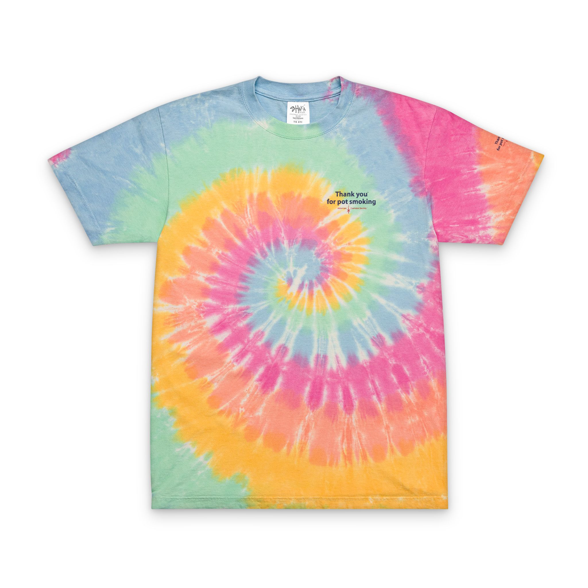 Thank You for Pot Smoking® Tie-Dye Tee | ACS® Approved | THC Factor - Image 17