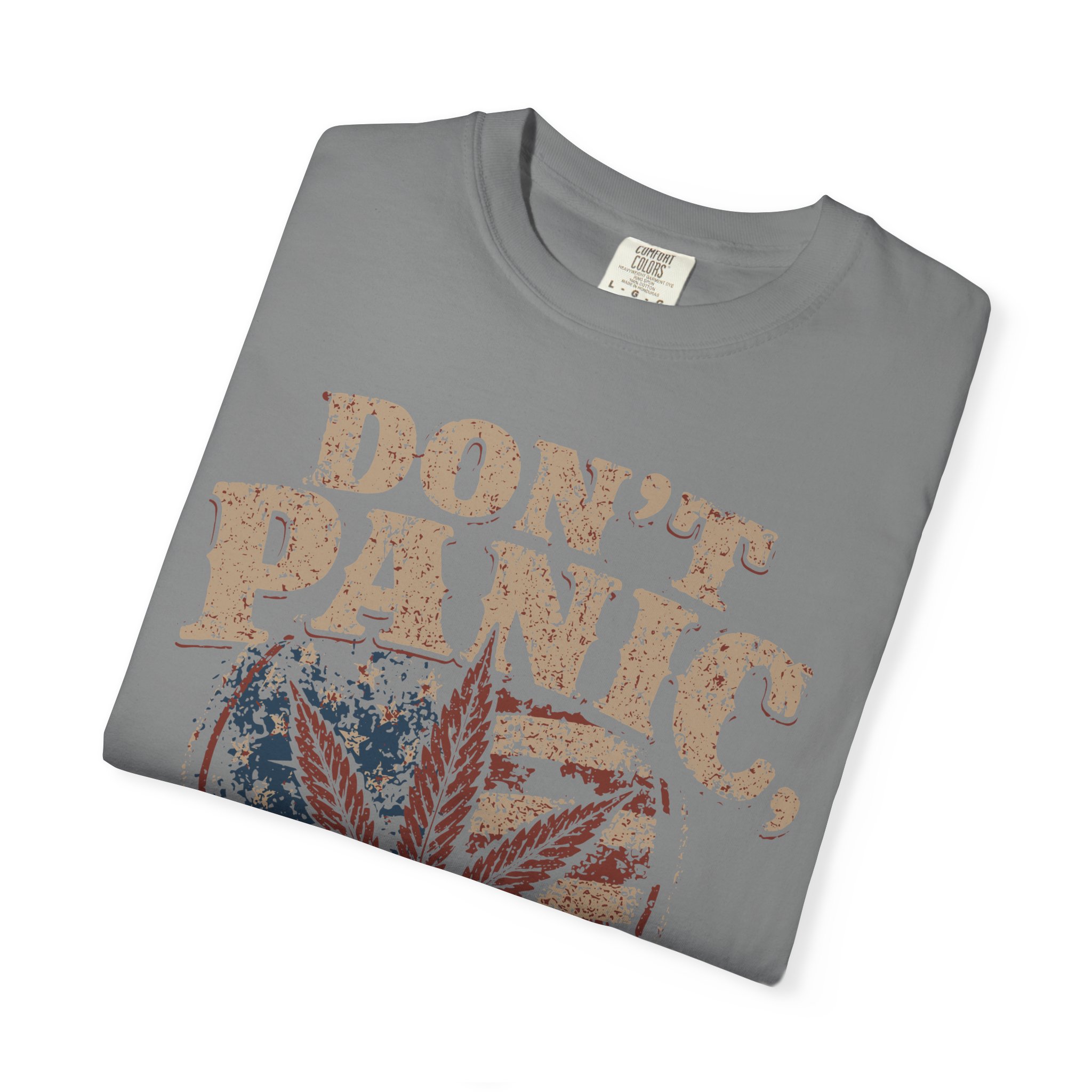 American Cannabis Society® “Don’t Panic It’s Organic” T-Shirt — Vintage Cannabis Leaf Graphic Tee - Image 30