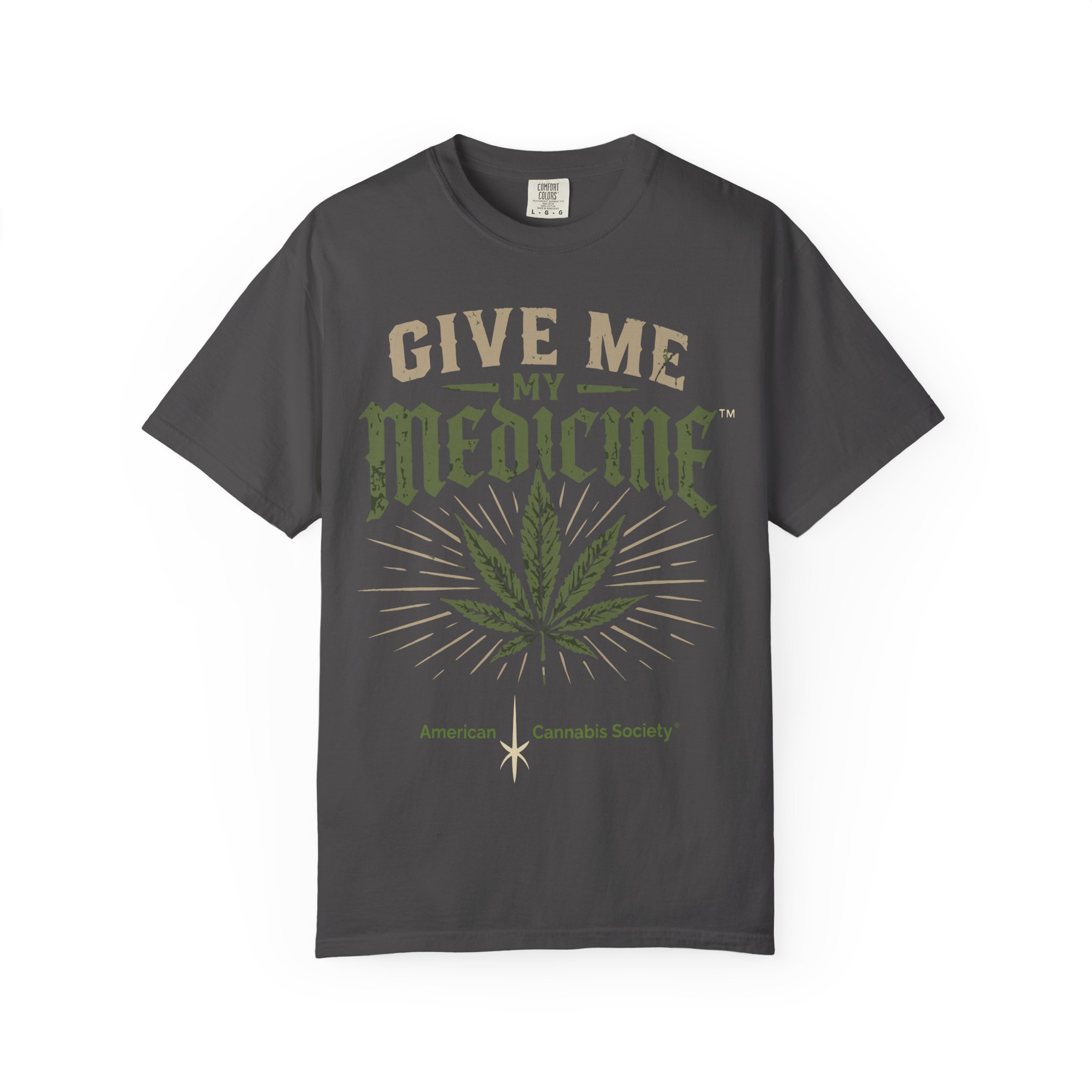 Give Me My Medicine T-Shirt — Cannabis Leaf Medical Marijuana Tee - Image 45
