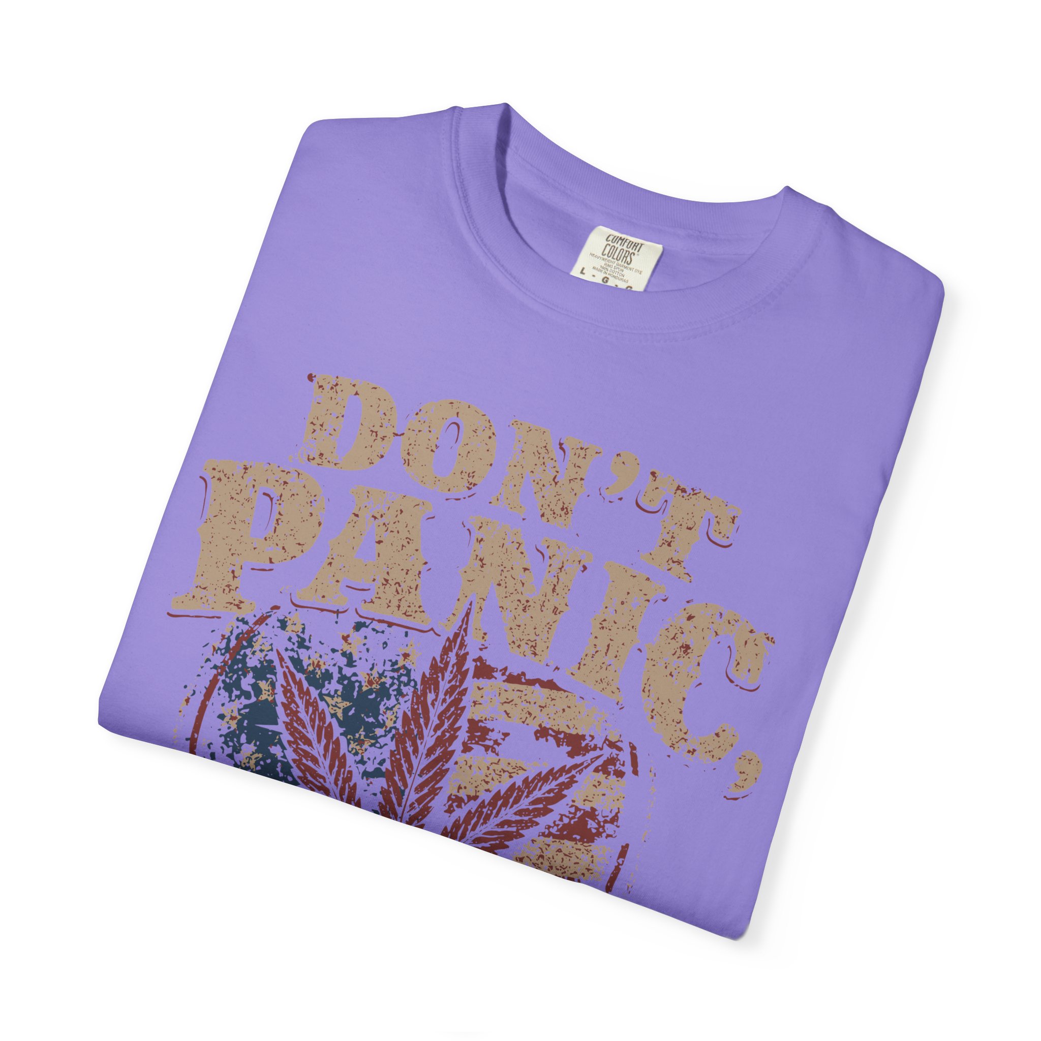 American Cannabis Society® “Don’t Panic It’s Organic” T-Shirt — Vintage Cannabis Leaf Graphic Tee - Image 50