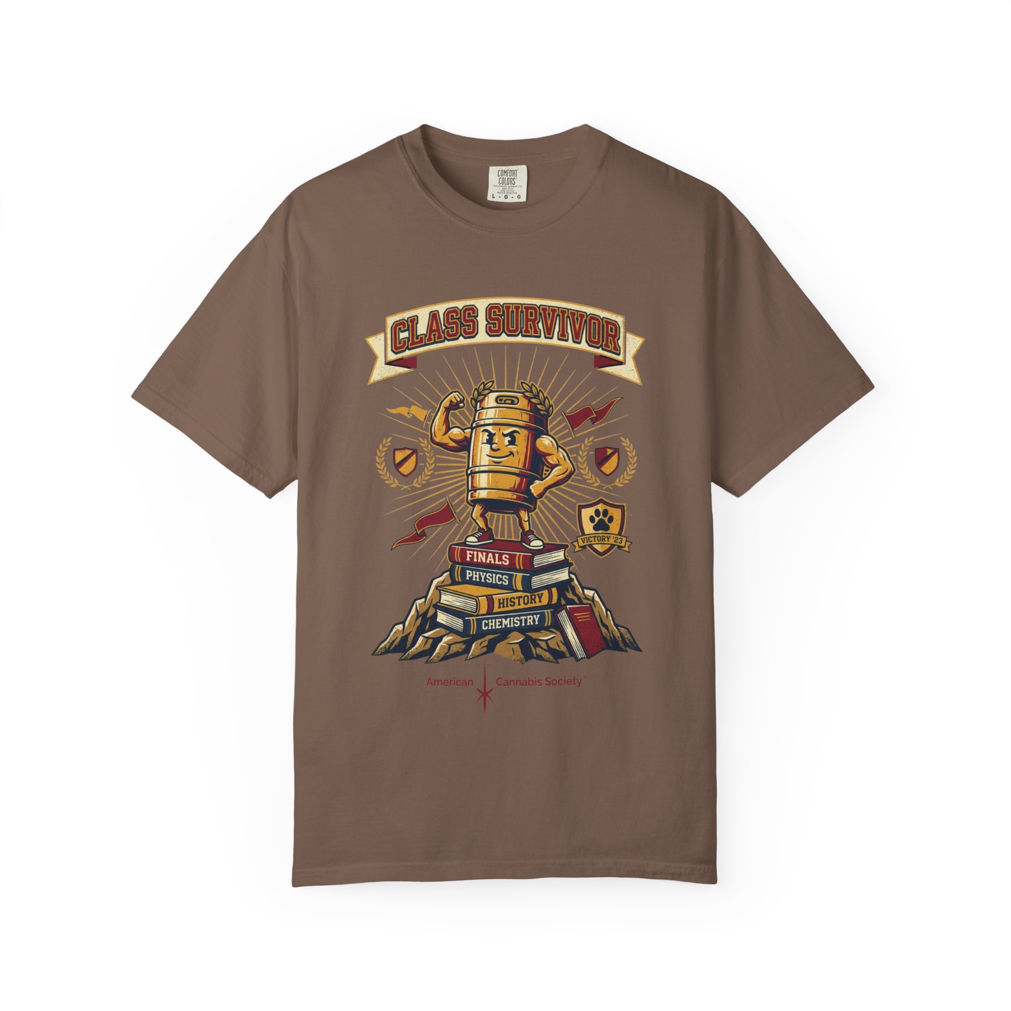 T‑Shirt — "Class Survivor" Vintage Trophy Design (Graduation/School Spirit) - Image 29