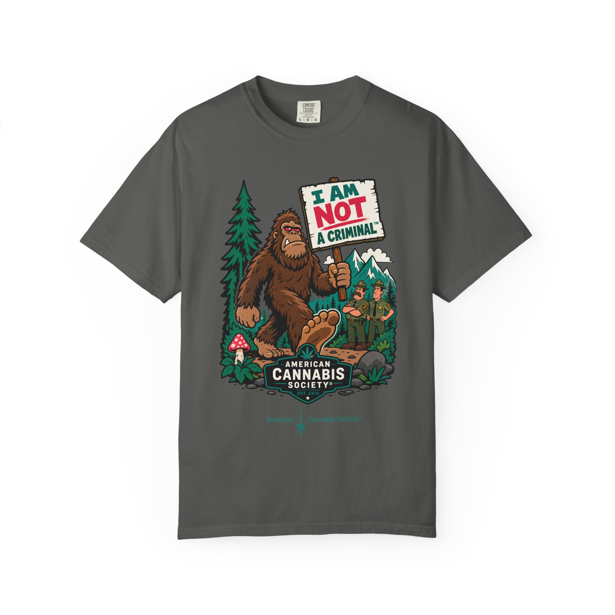 I Am Not a Criminal™ Sasquatch Tee — ACS® Protest Graphic - Image 29