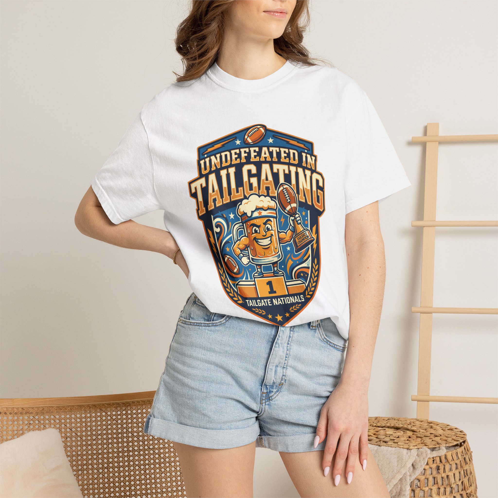 Undefeated in Tailgating T-Shirt - Image 8