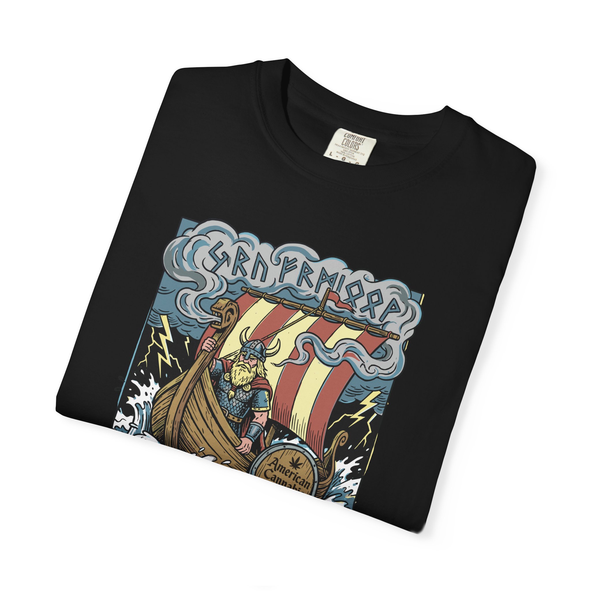 Viking Ship 'Getting Nice' Graphic T‑Shirt — Retro Norse Adventure Tee - Image 50
