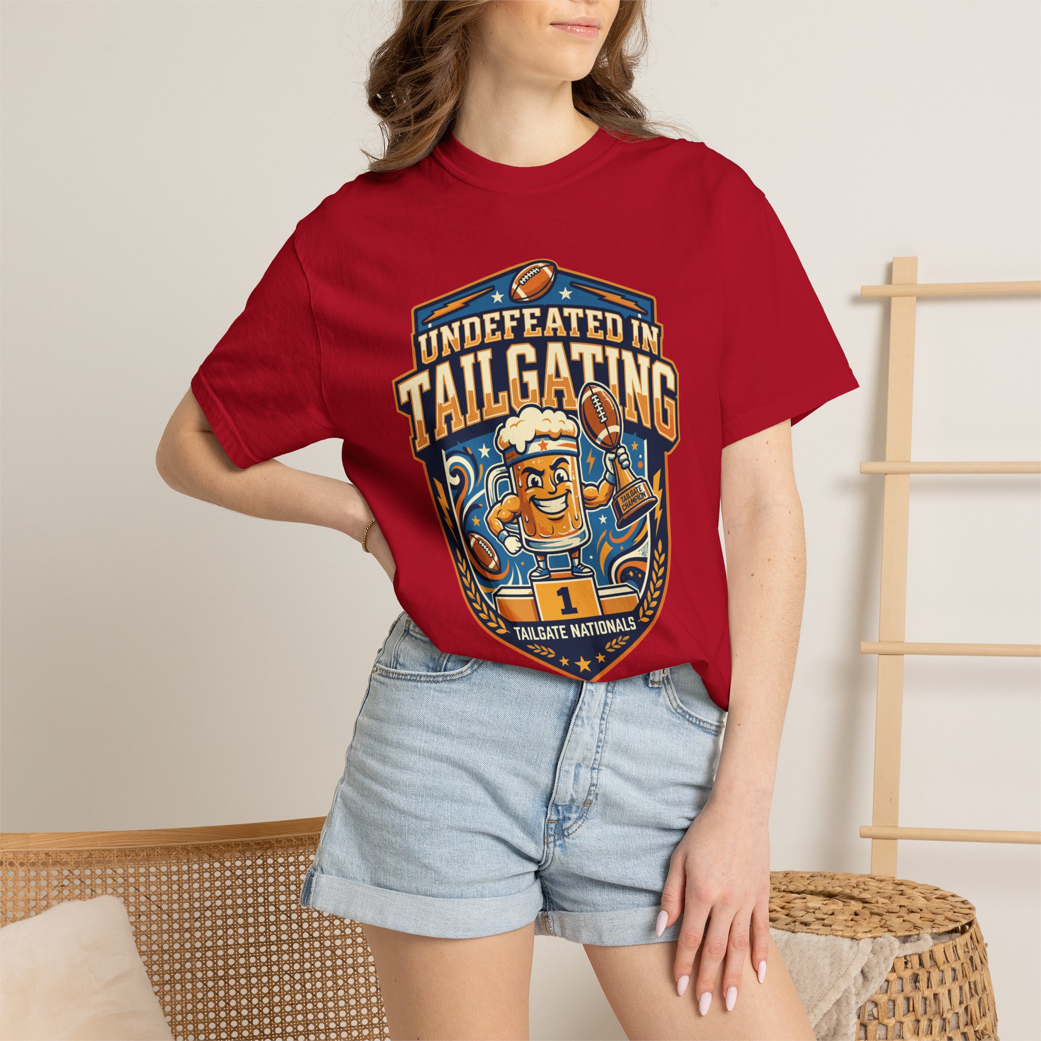 Undefeated in Tailgating T-Shirt - Image 60