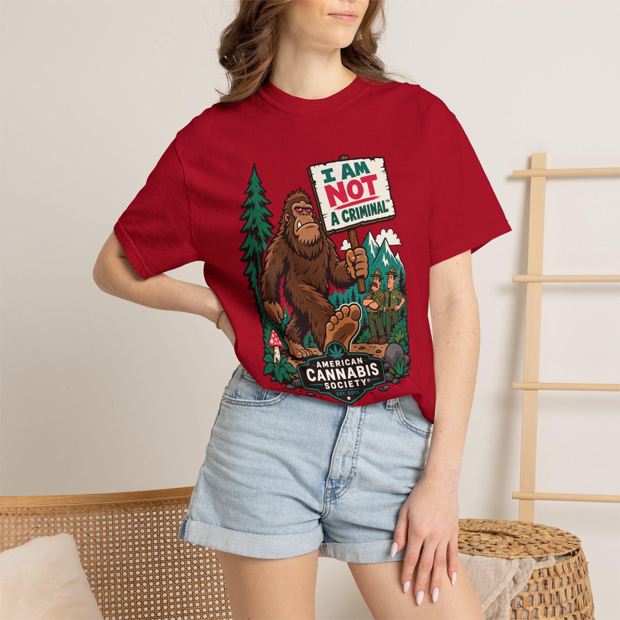 I Am Not a Criminal™ Sasquatch Tee — ACS® Protest Graphic - Image 60