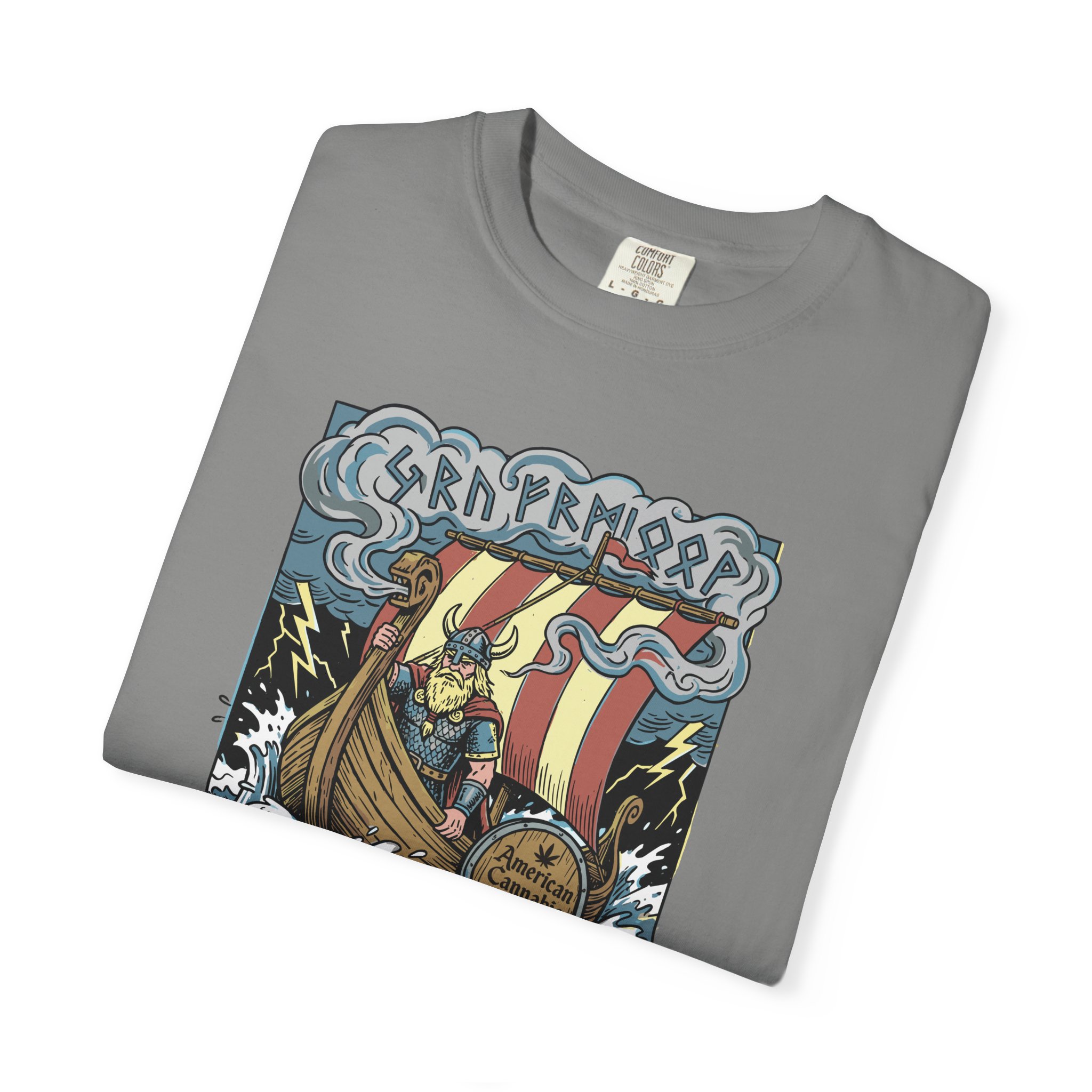 Viking Ship 'Getting Nice' Graphic T‑Shirt — Retro Norse Adventure Tee - Image 44