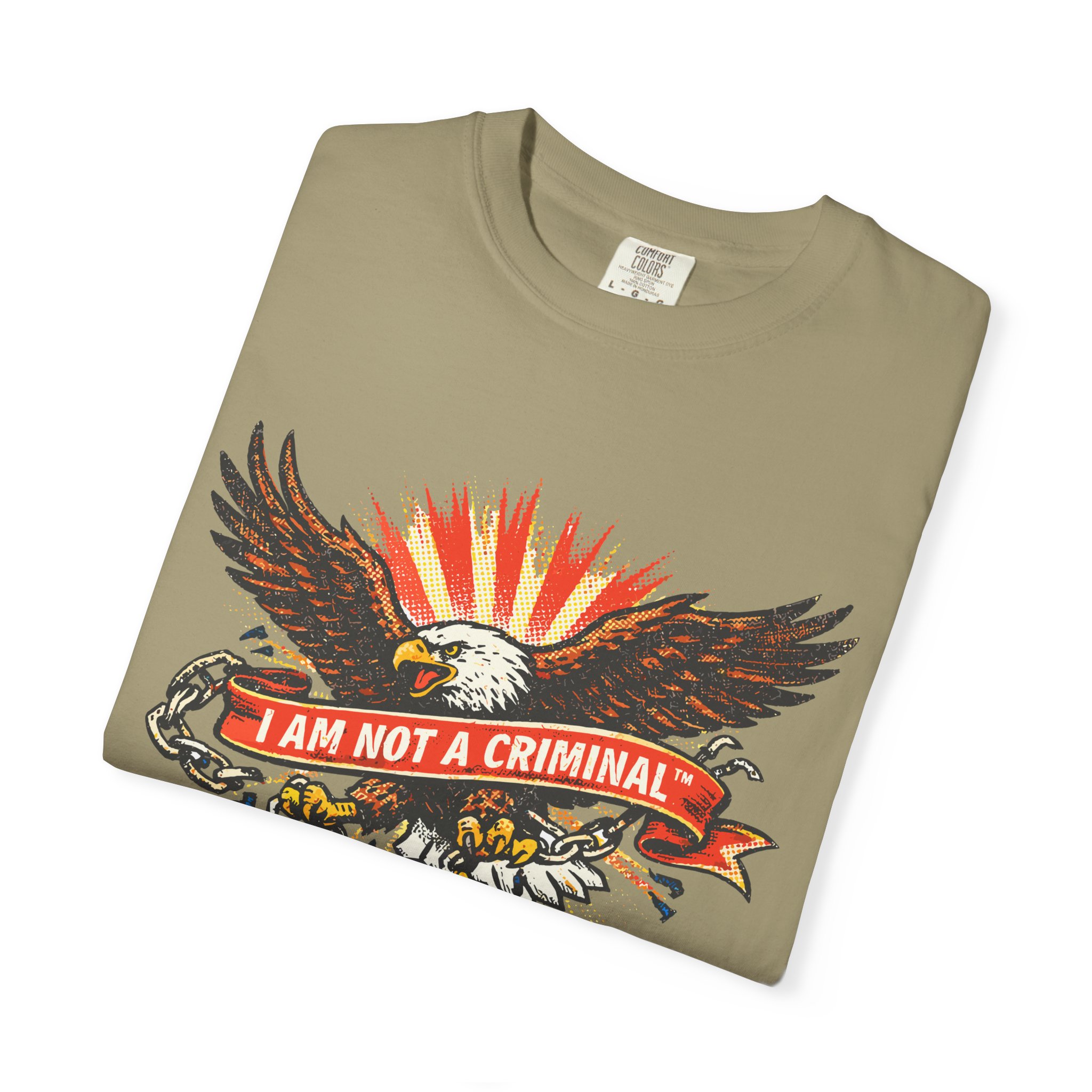 I Am Not a Criminal™ Eagle Tee — American Cannabis Society® Graphic - Image 23