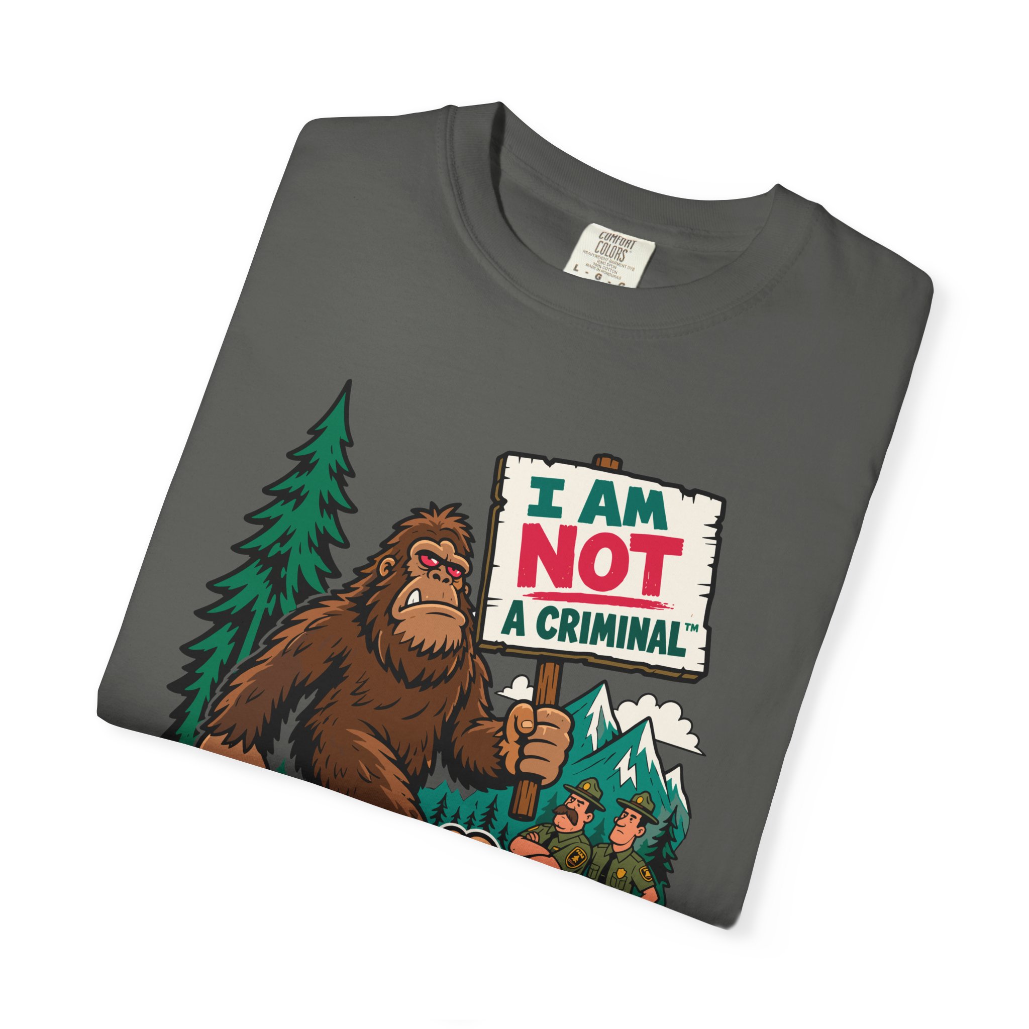 I Am Not a Criminal™ Sasquatch Tee — ACS® Protest Graphic - Image 31
