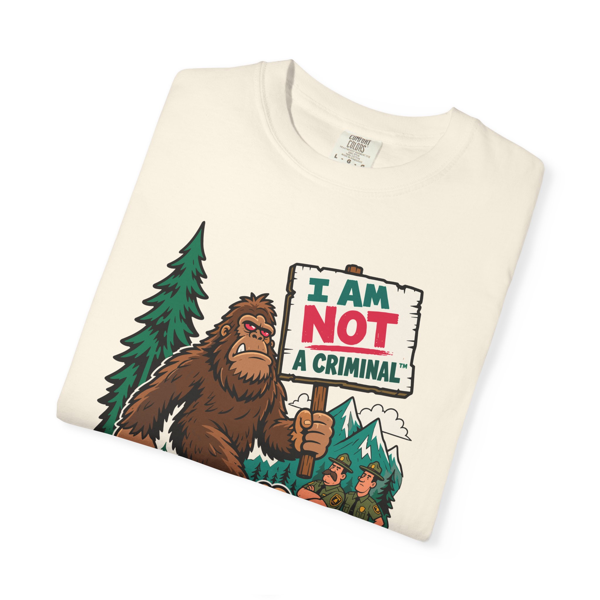 I Am Not a Criminal™ Sasquatch Tee — ACS® Protest Graphic - Image 19