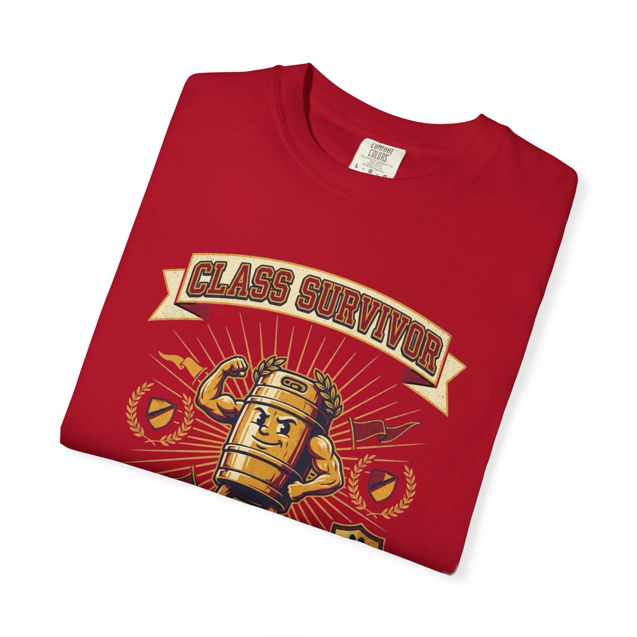 T‑Shirt — "Class Survivor" Vintage Trophy Design (Graduation/School Spirit) - Image 59