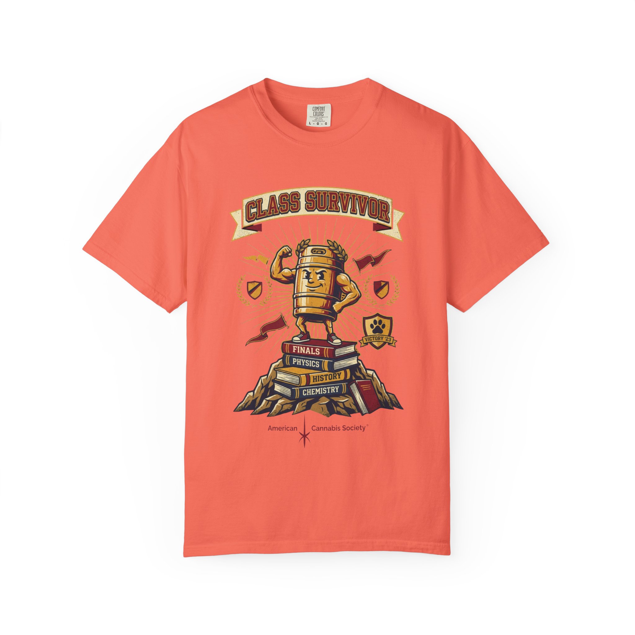 T‑Shirt — "Class Survivor" Vintage Trophy Design (Graduation/School Spirit) - Image 13