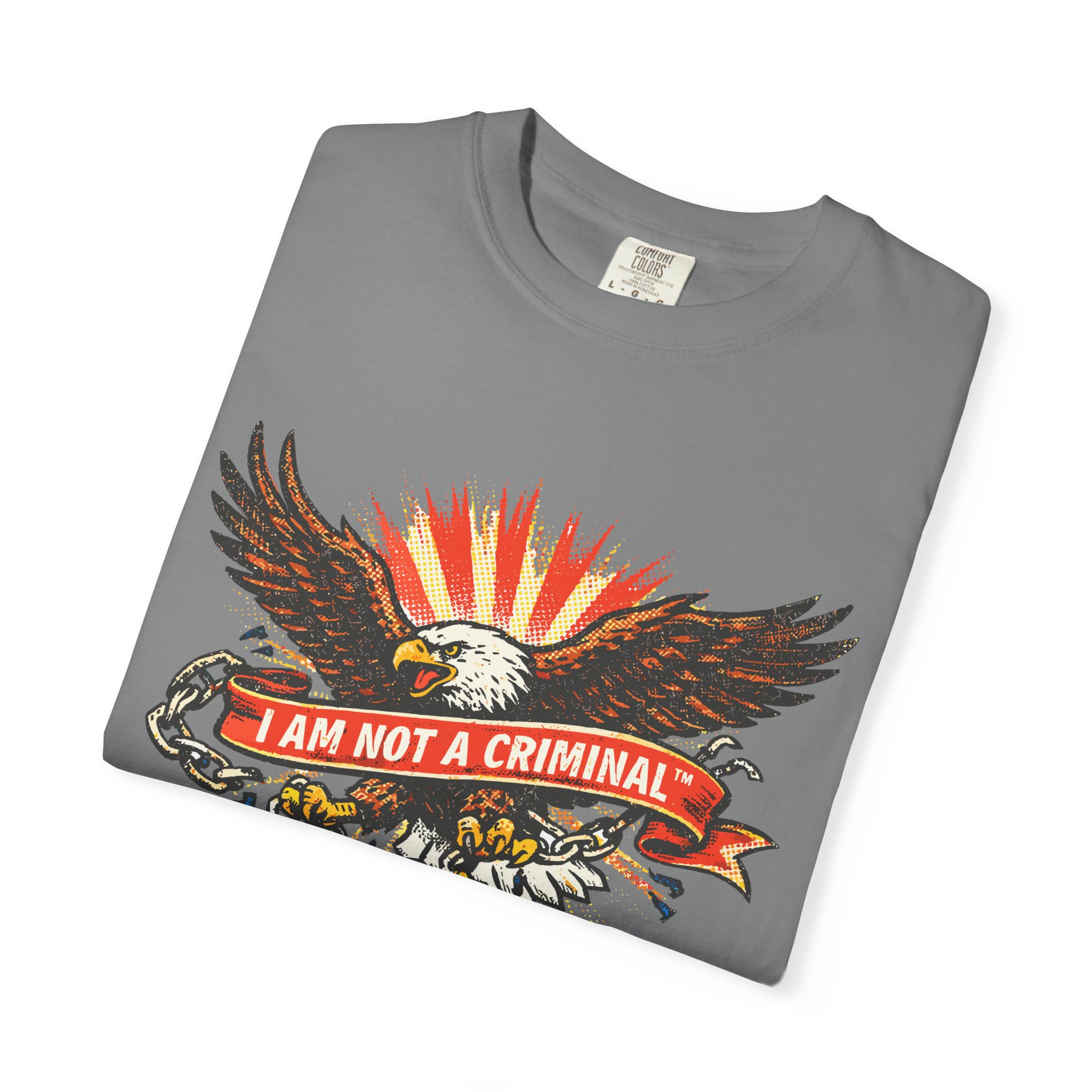 I Am Not a Criminal™ Eagle Tee — American Cannabis Society® Graphic - Image 35