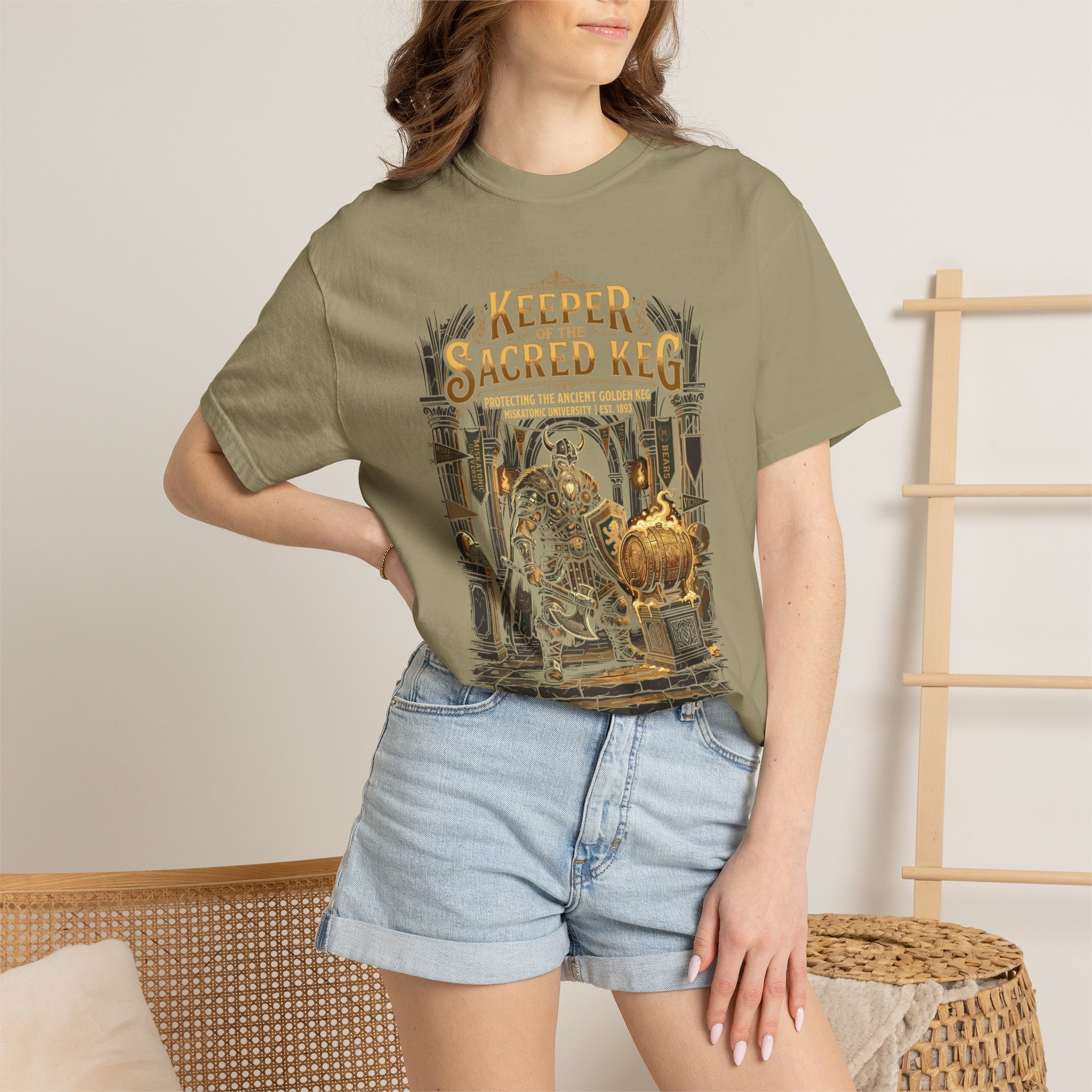 Keeper of the Sacred Keg T-Shirt - Image 20