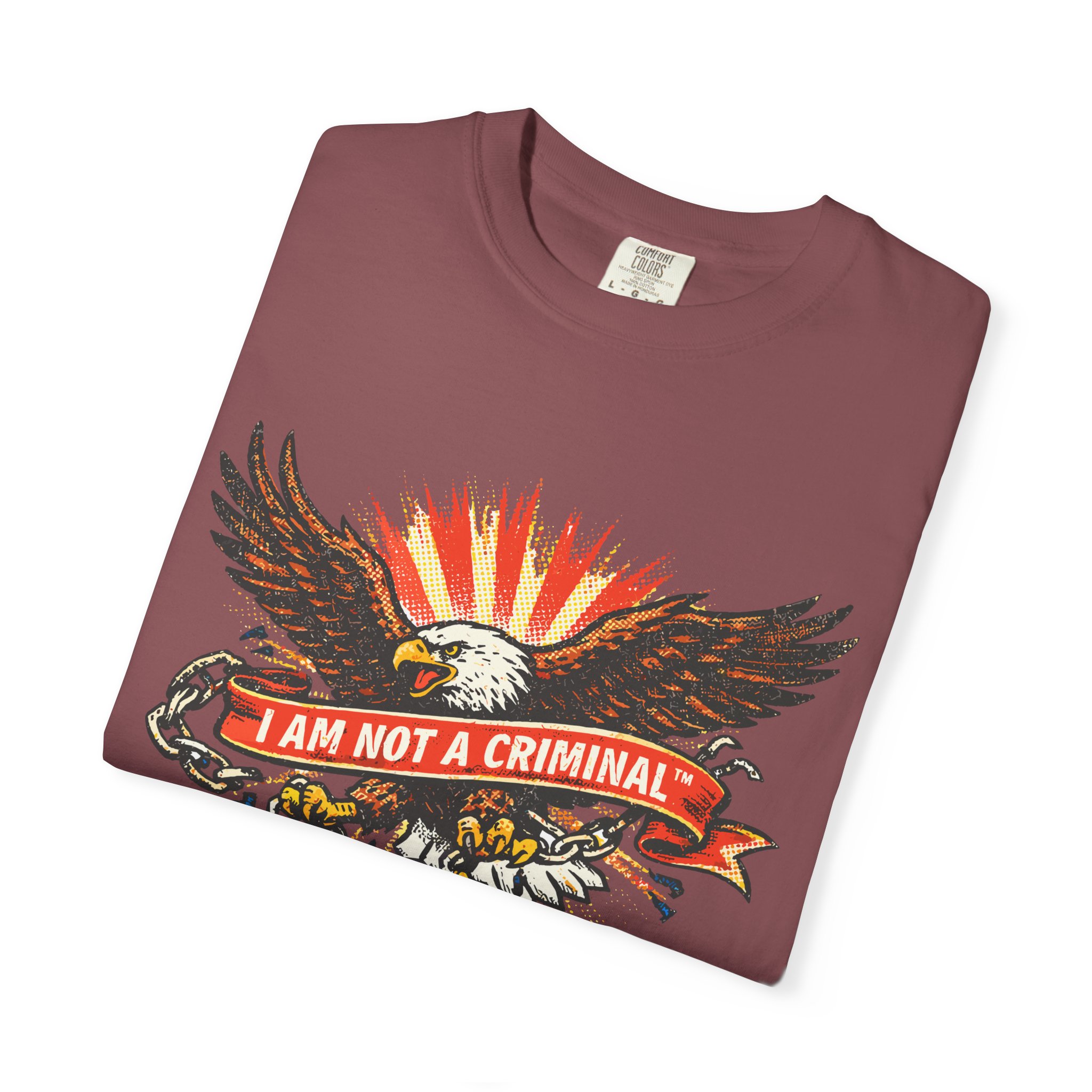 I Am Not a Criminal™ Eagle Tee — American Cannabis Society® Graphic - Image 15