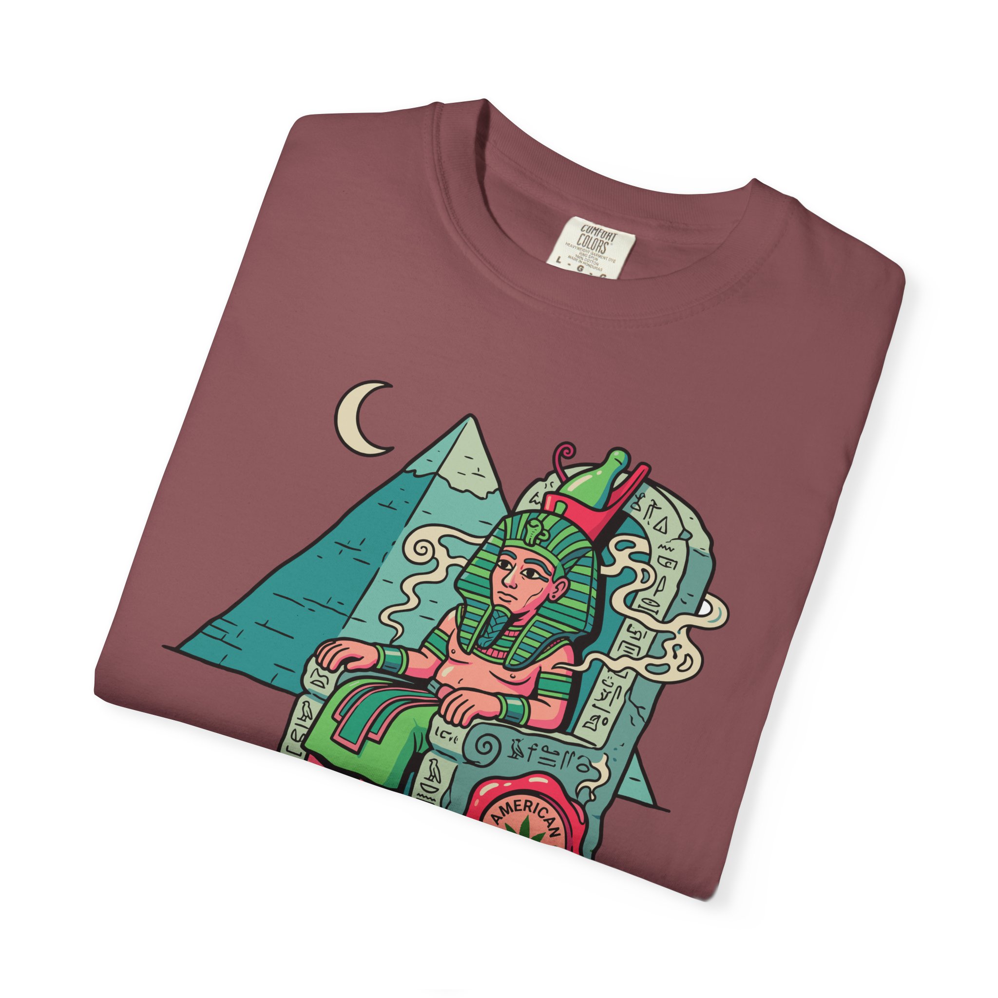 I Am Not a Criminal™ Pharaoh Tee — Ancient Royalty Cannabis Graphic - Image 15