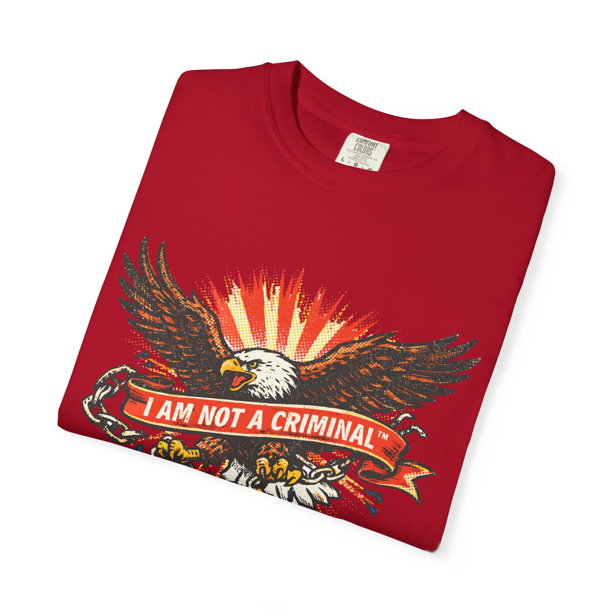 I Am Not a Criminal™ Eagle Tee — American Cannabis Society® Graphic - Image 59