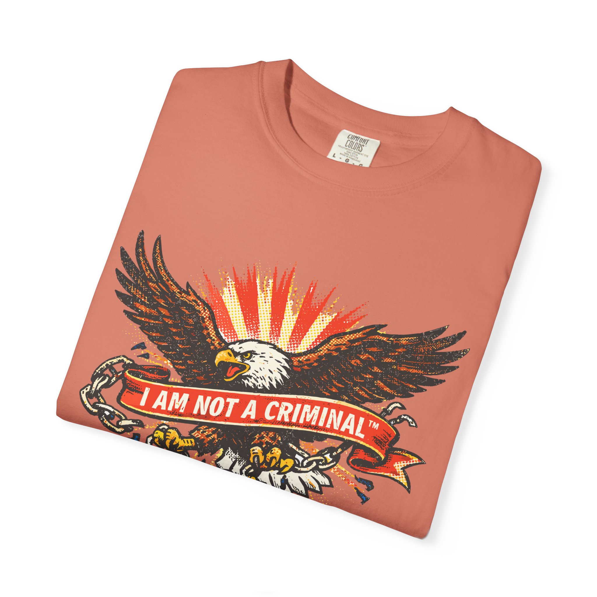 I Am Not a Criminal™ Eagle Tee — American Cannabis Society® Graphic - Image 7