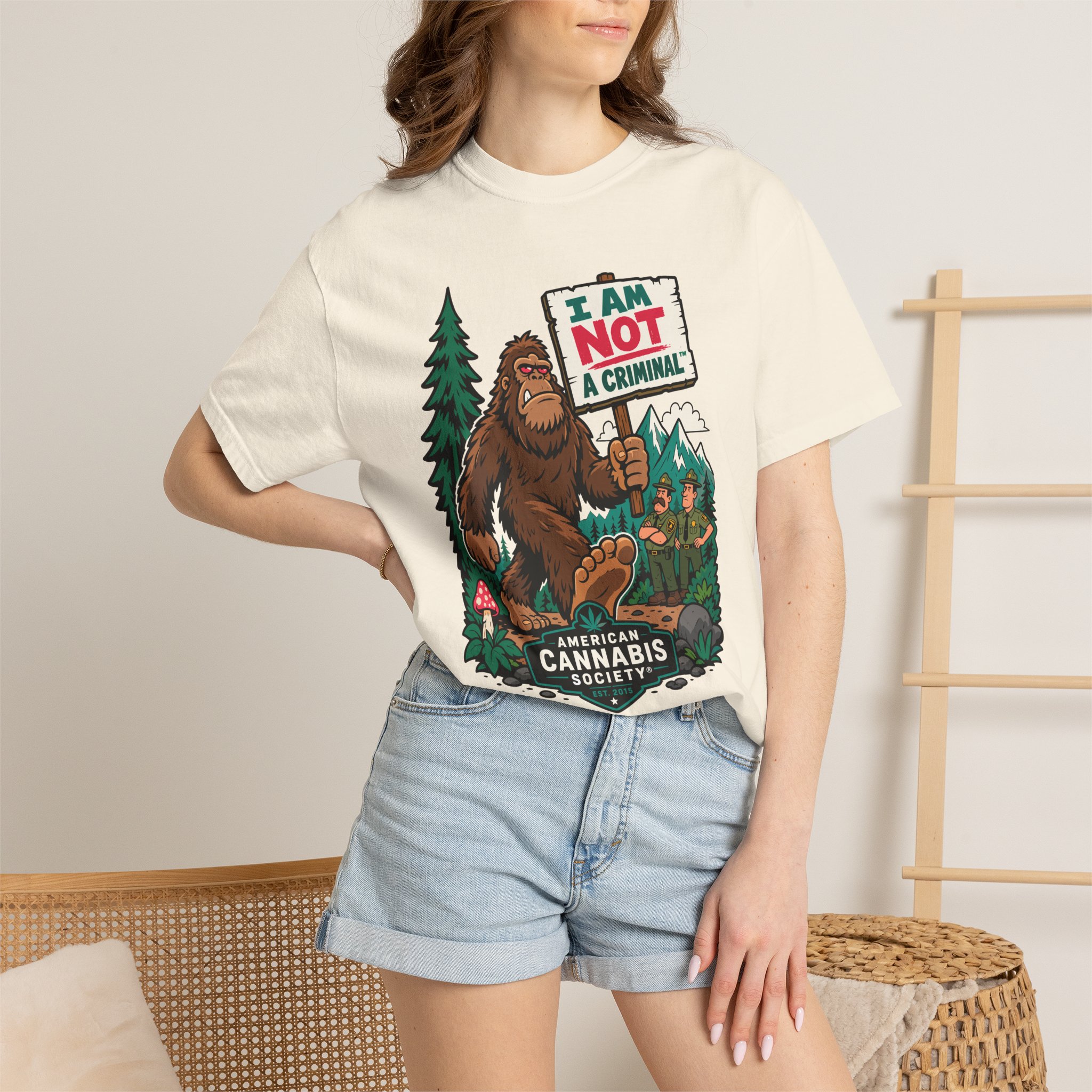 I Am Not a Criminal™ Sasquatch Tee — ACS® Protest Graphic - Image 20