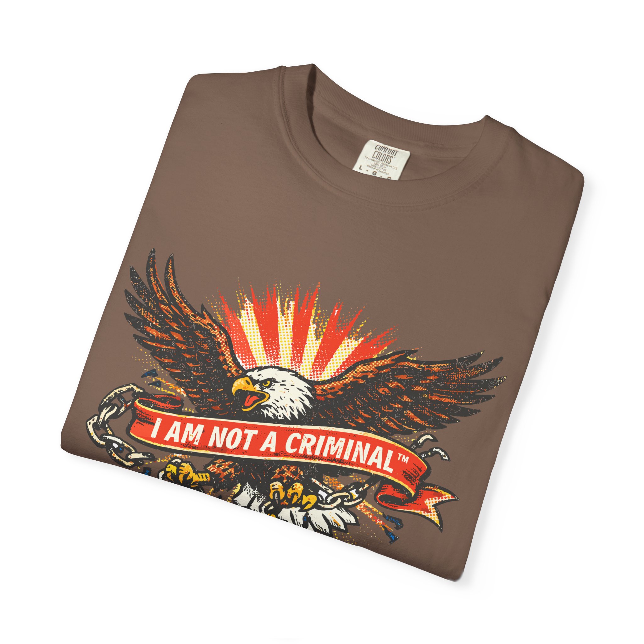 I Am Not a Criminal™ Eagle Tee — American Cannabis Society® Graphic - Image 27
