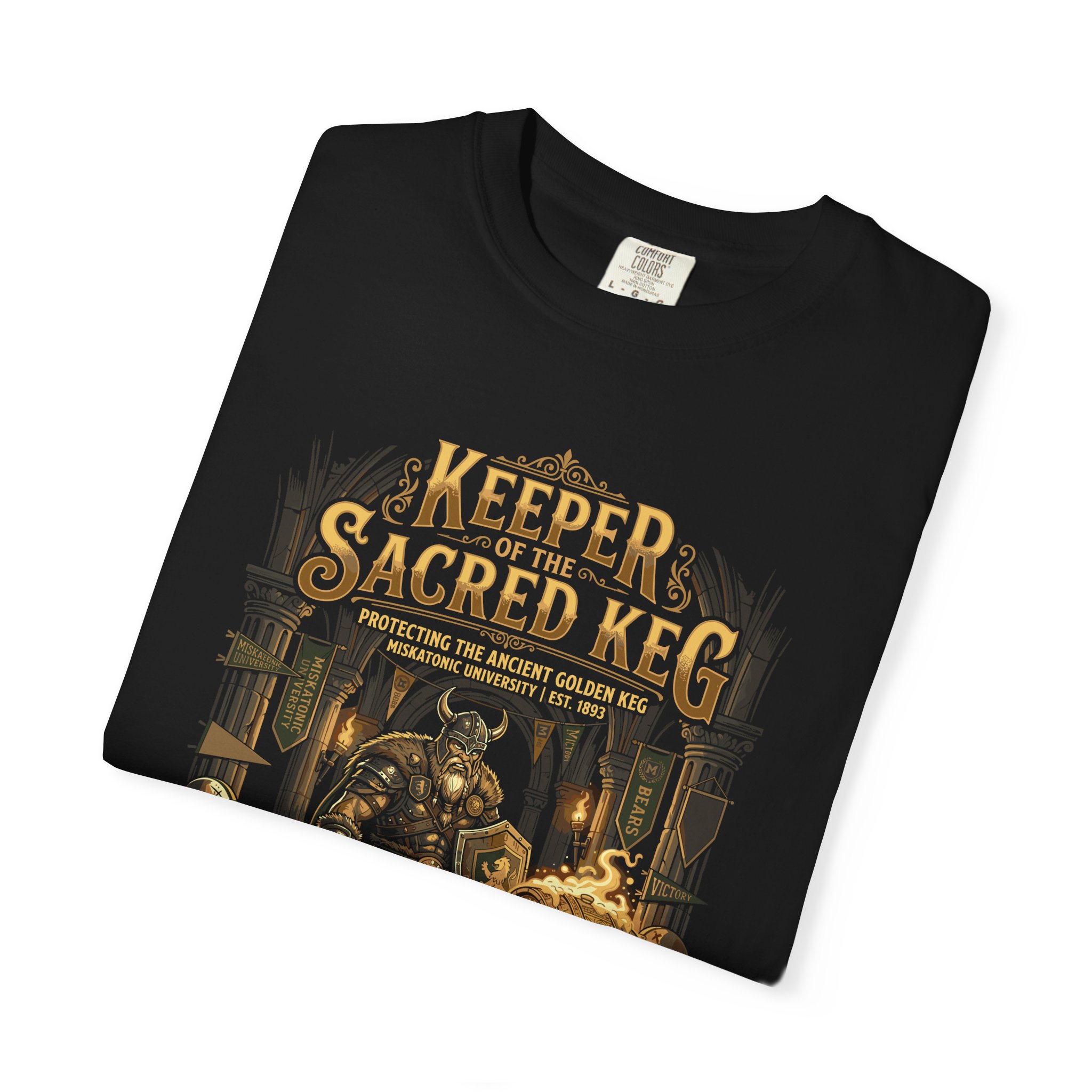 Keeper of the Sacred Keg T-Shirt - Image 47