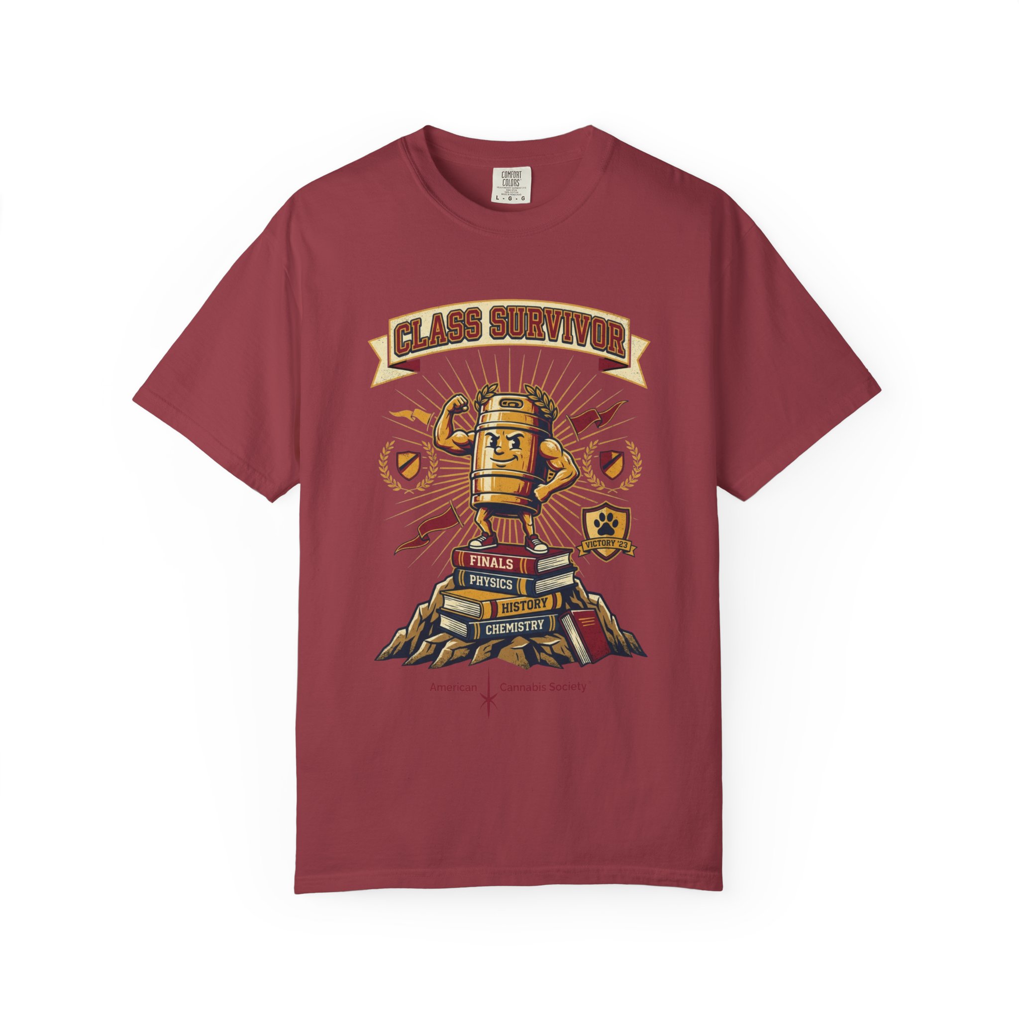 T‑Shirt — "Class Survivor" Vintage Trophy Design (Graduation/School Spirit) - Image 53