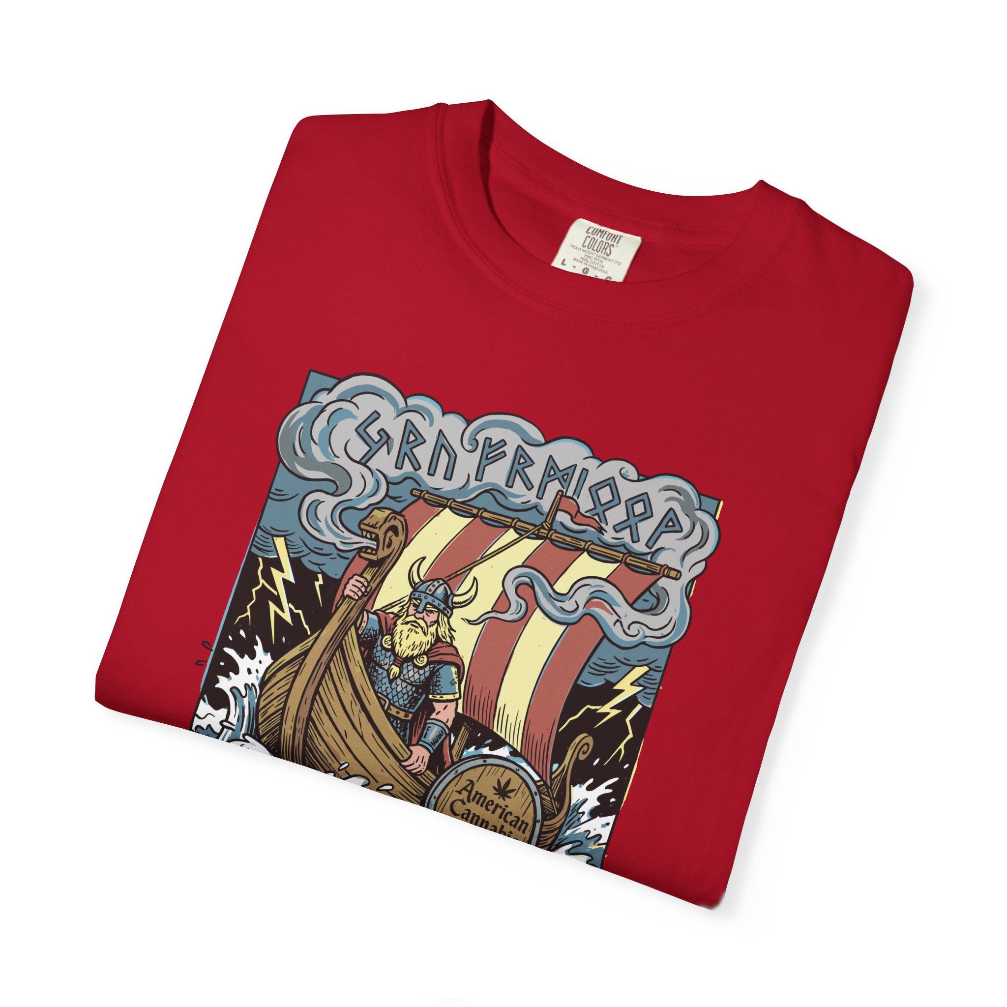 Viking Ship 'Getting Nice' Graphic T‑Shirt — Retro Norse Adventure Tee - Image 59